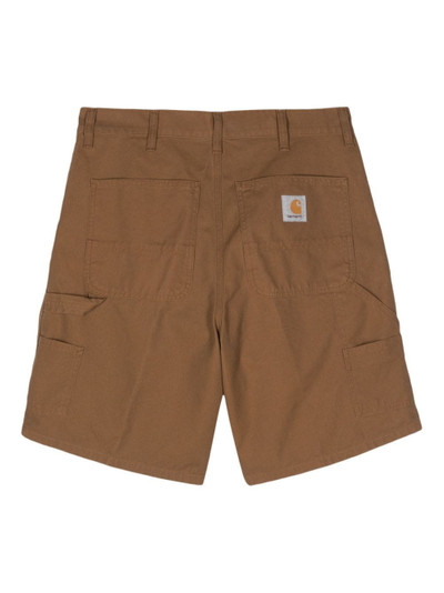 Carhartt Marshall logo-appliquÃ© cotton shorts outlook