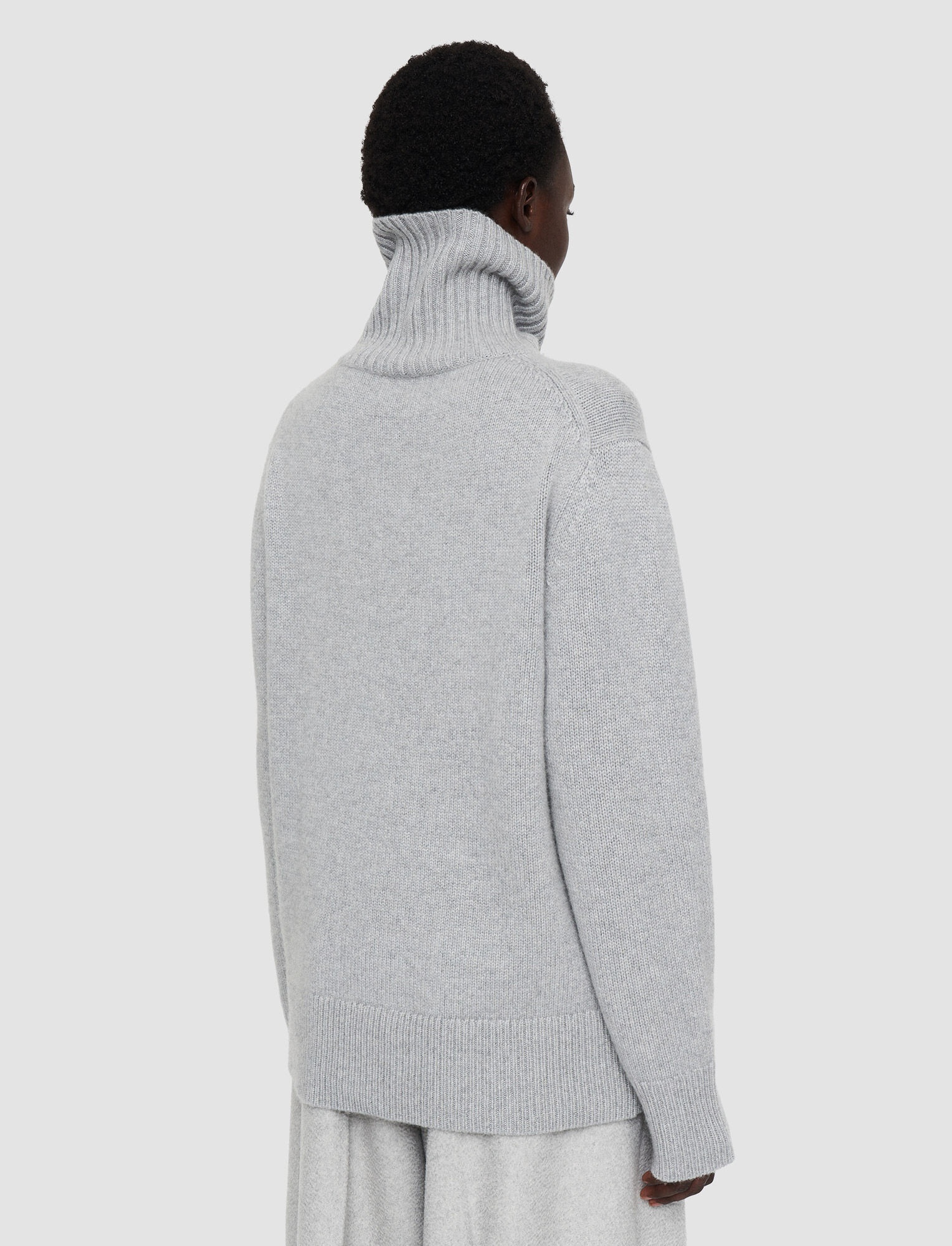 Luxe Cashmere High Neck Jumper - 4