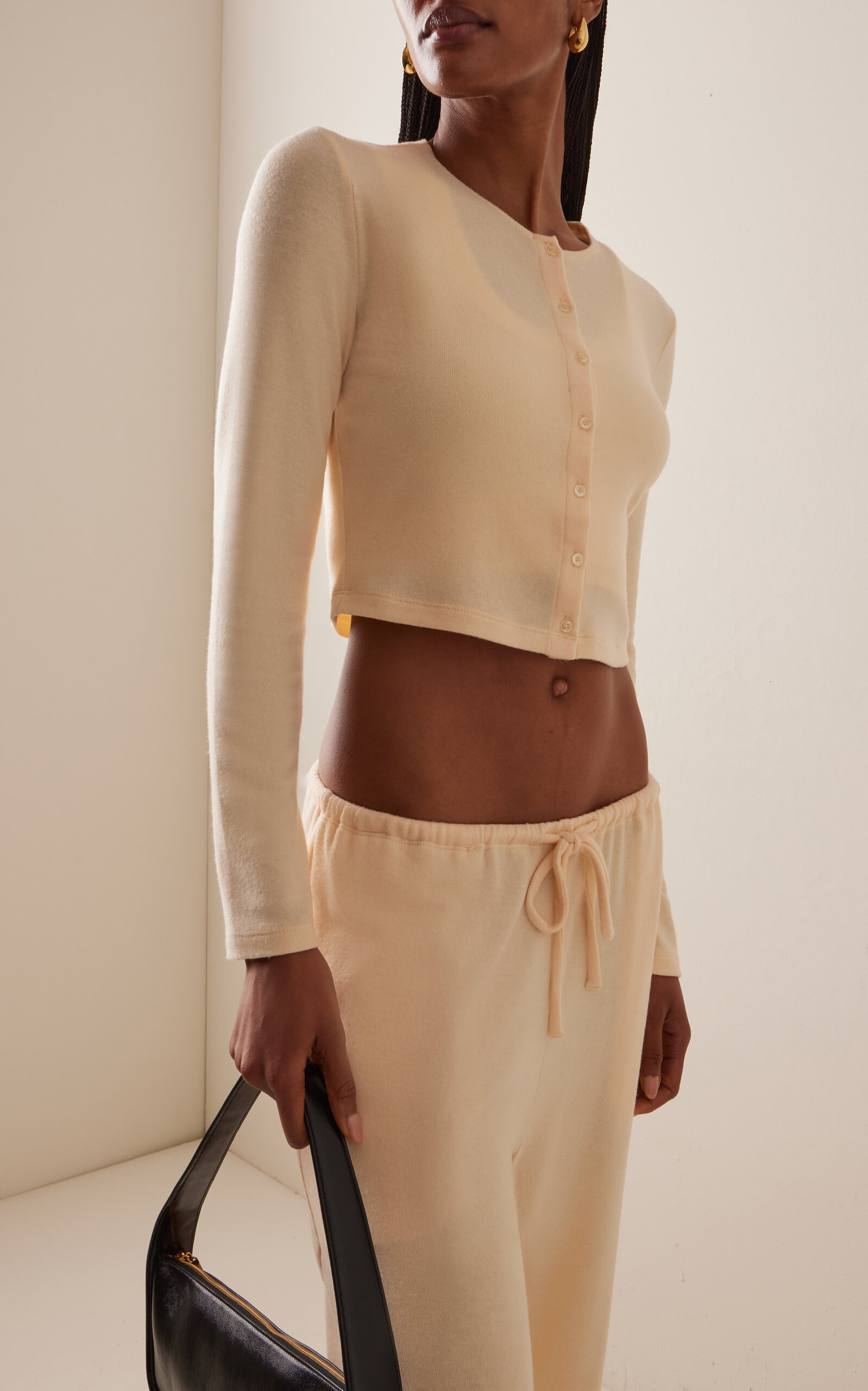 Lauren II Cropped Cardigan ivory - 2