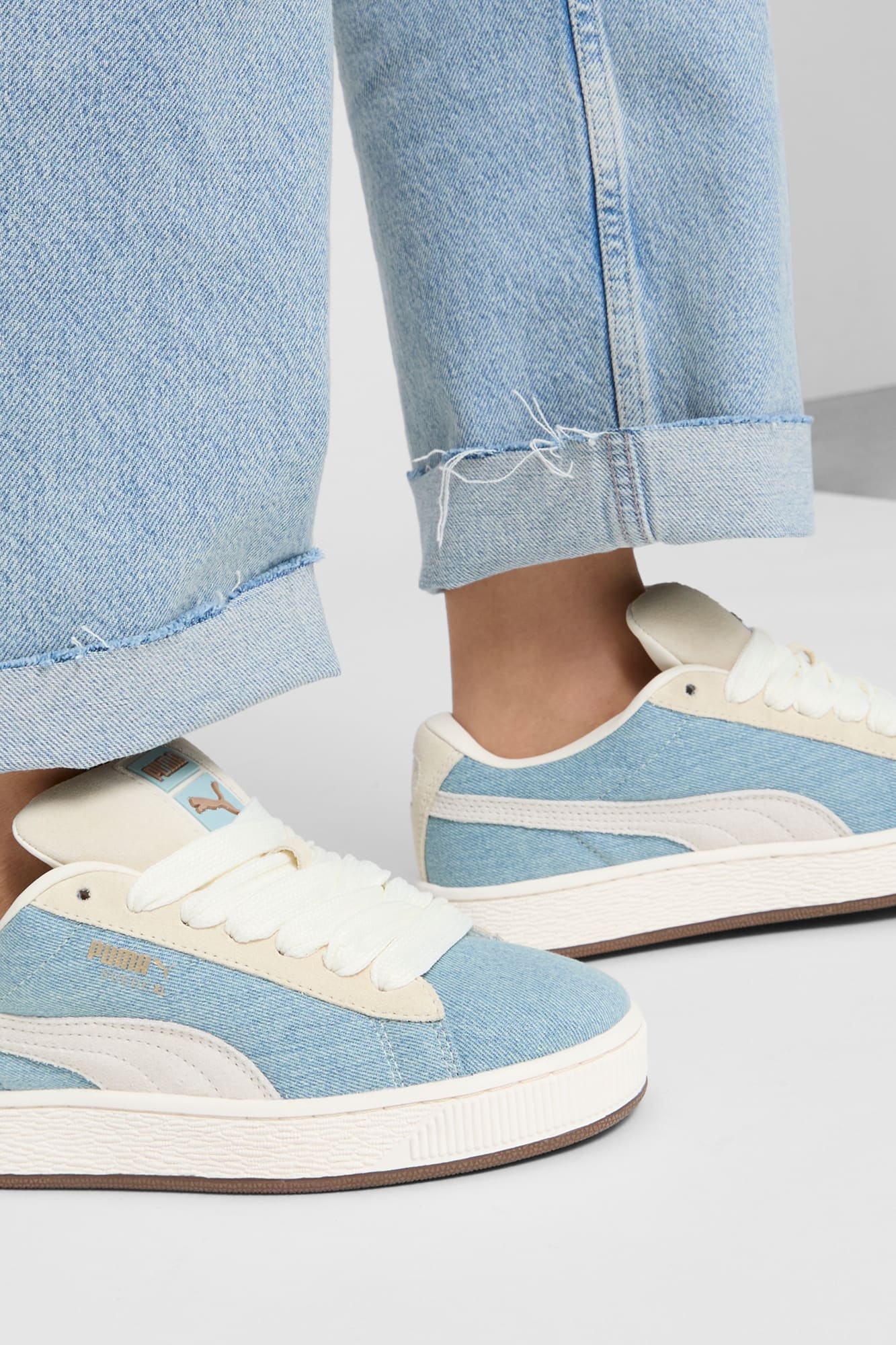 Suede XL Denim Women's Sneakers - 2