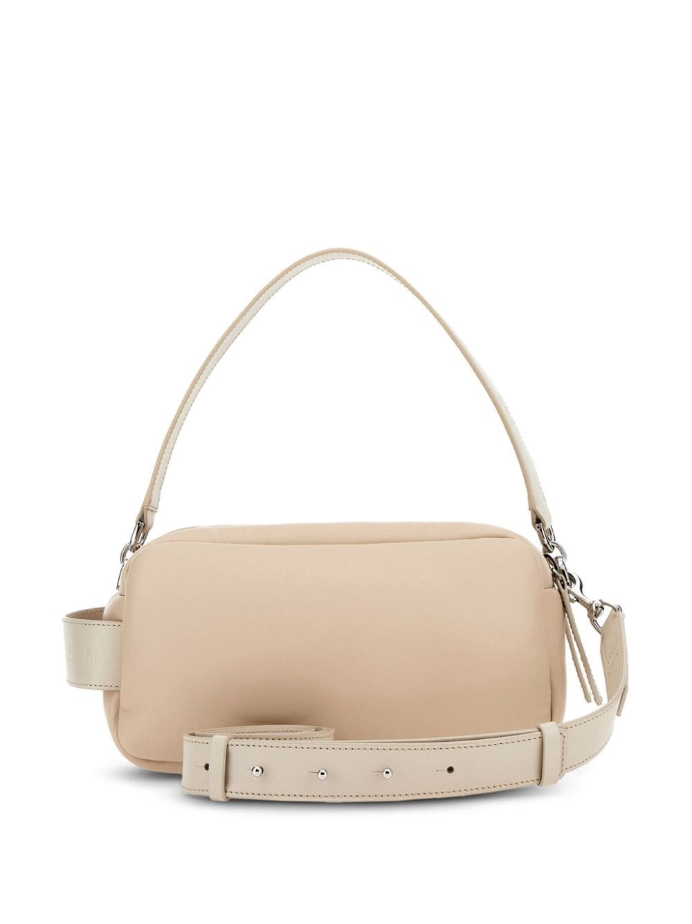 Doppia leather shoulder bag - 2