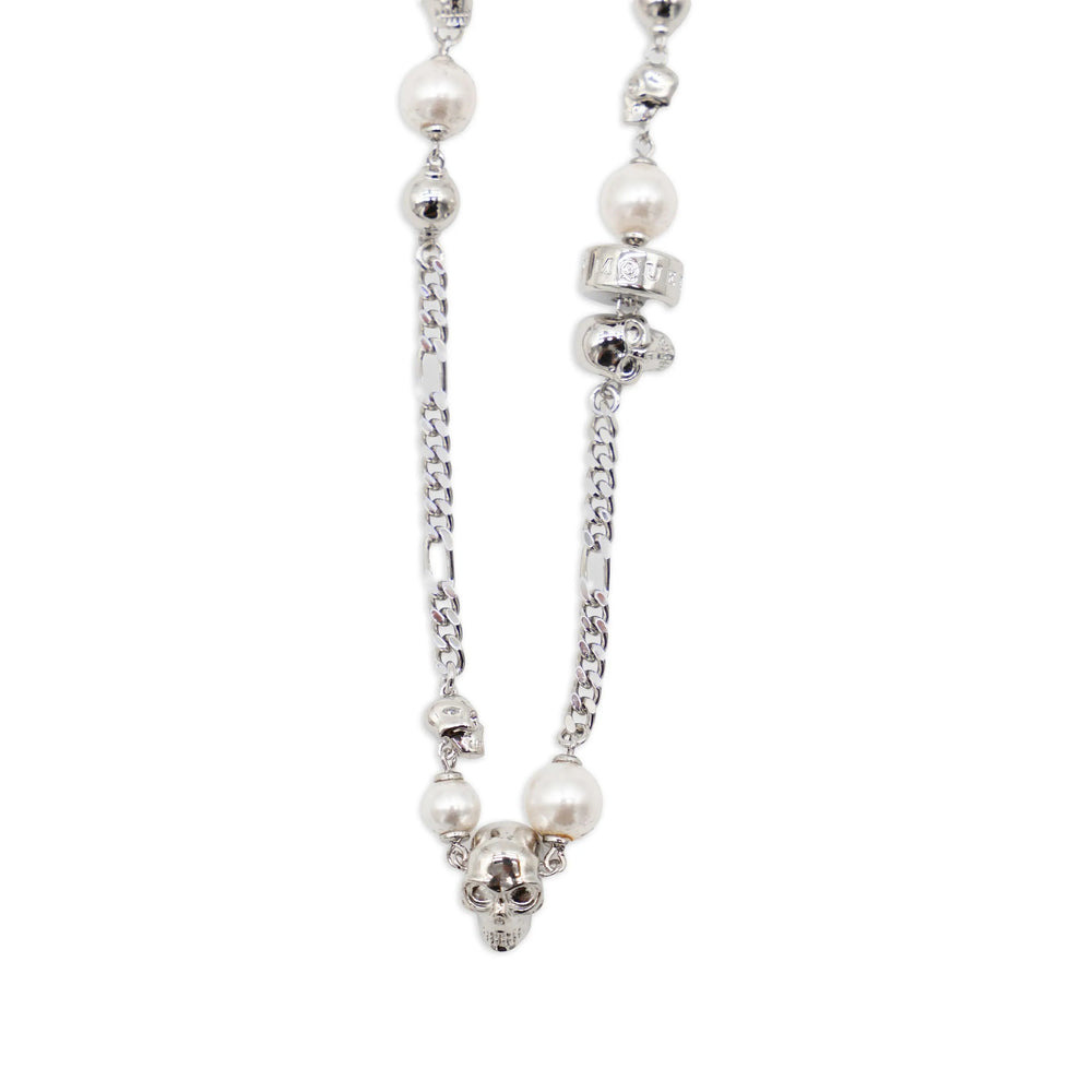 Alexander Mcqueen Silver Necklaces Men - 2