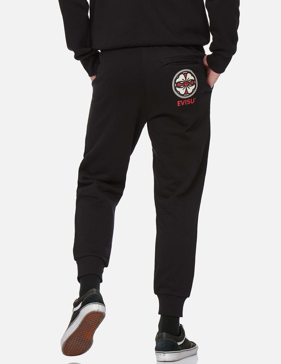 KAMON PRINT SWEATPANTS - 3