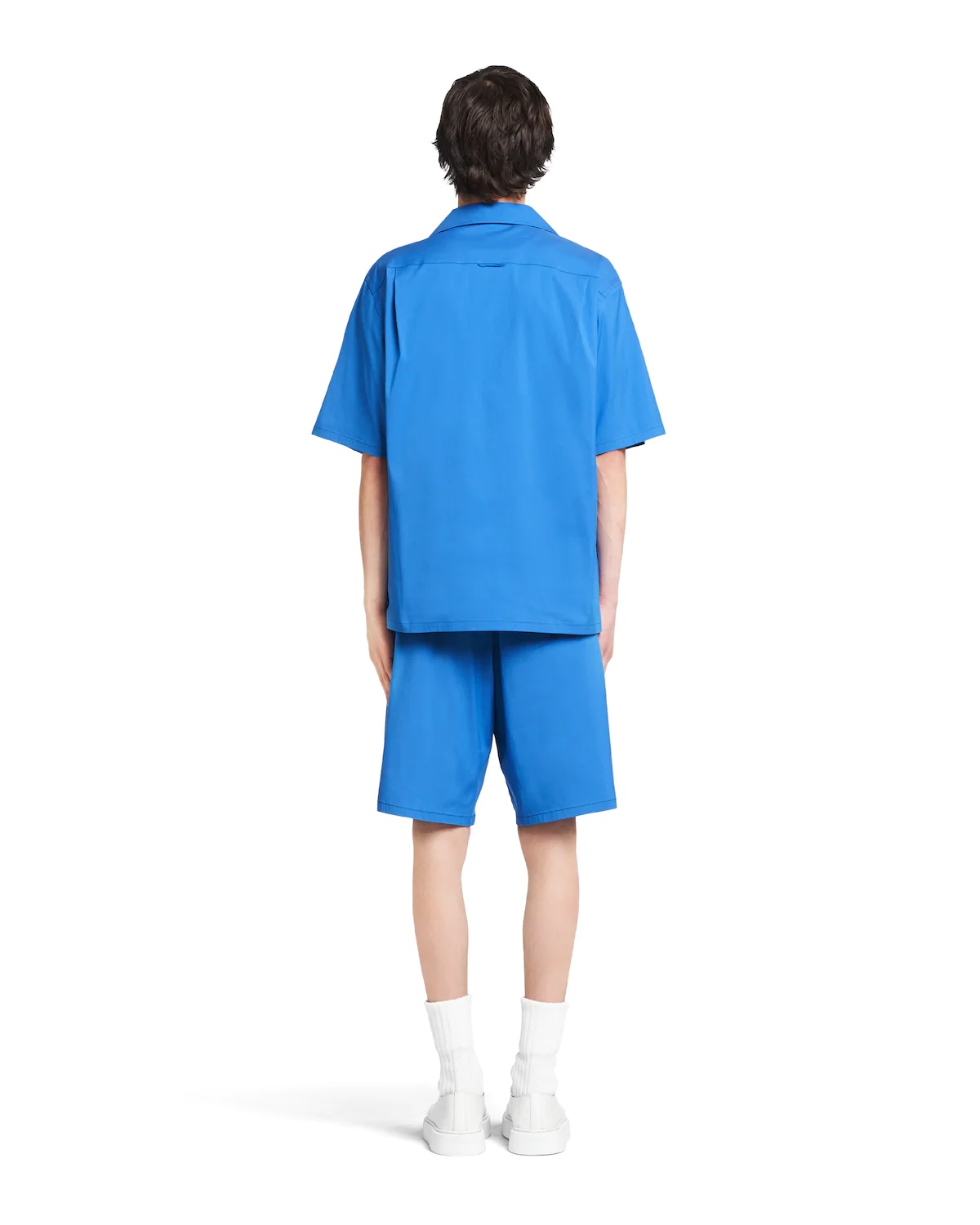 Stretch cotton bowling shirt - 4