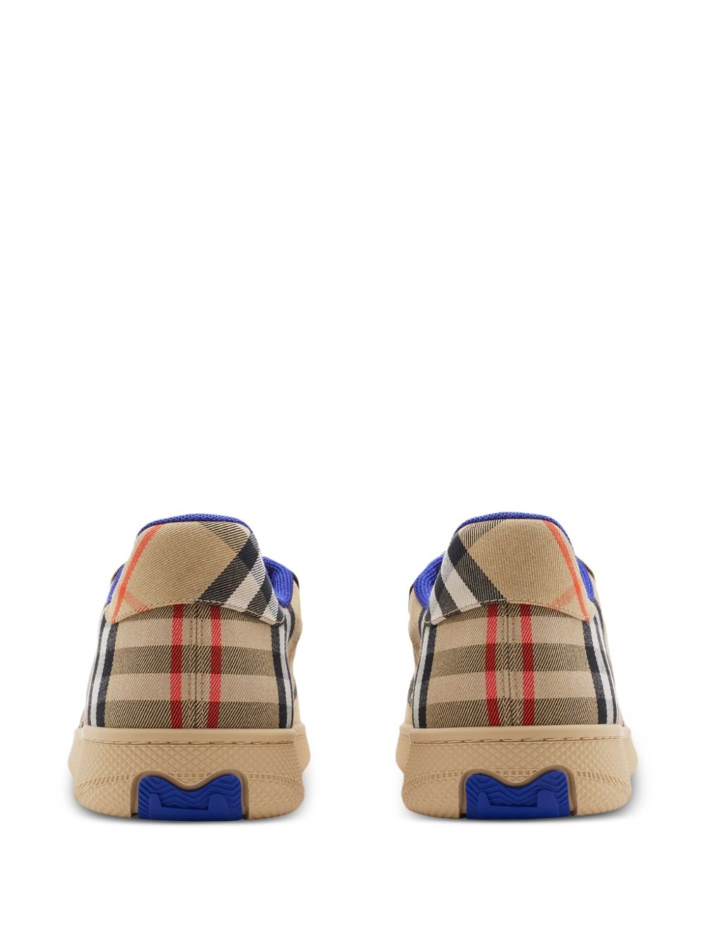 Box checked sneakers - 3