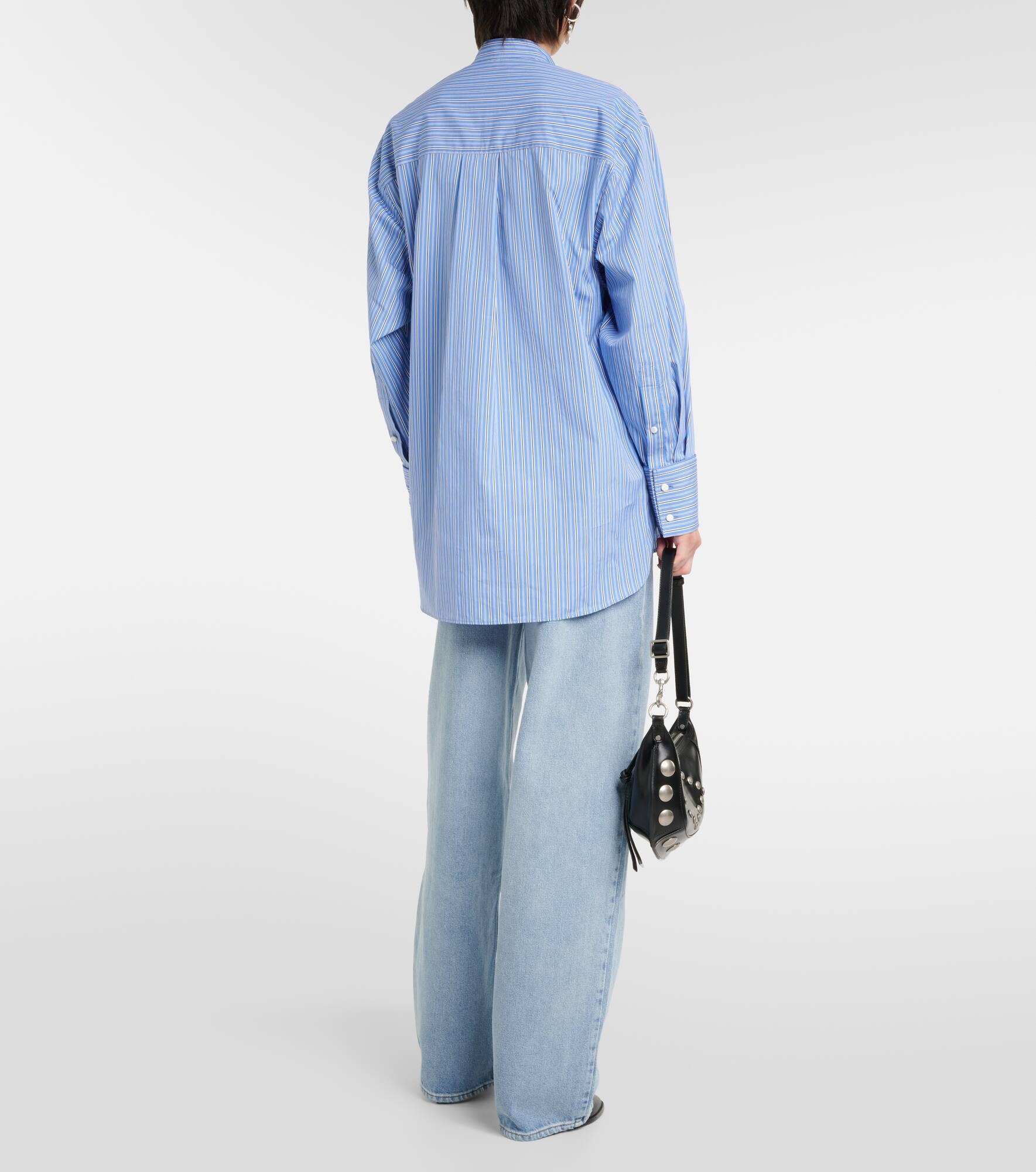 Ruffled cotton shirt - 3