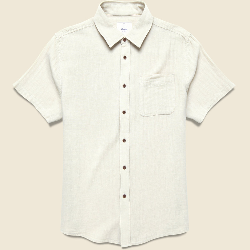 Alan Solid Shirt - White 1