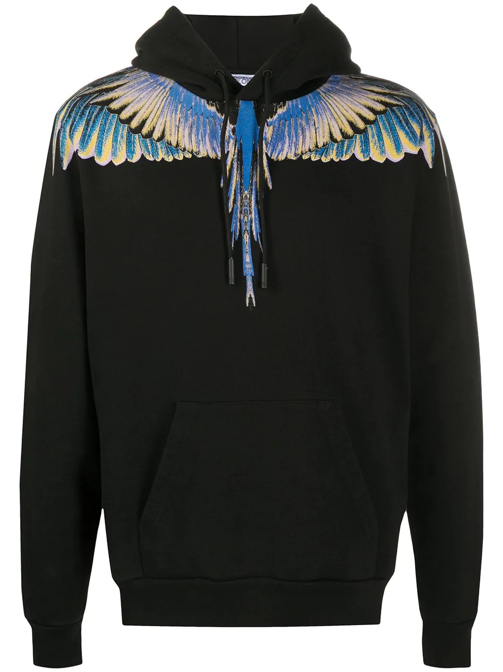 wings print hoodie - 1