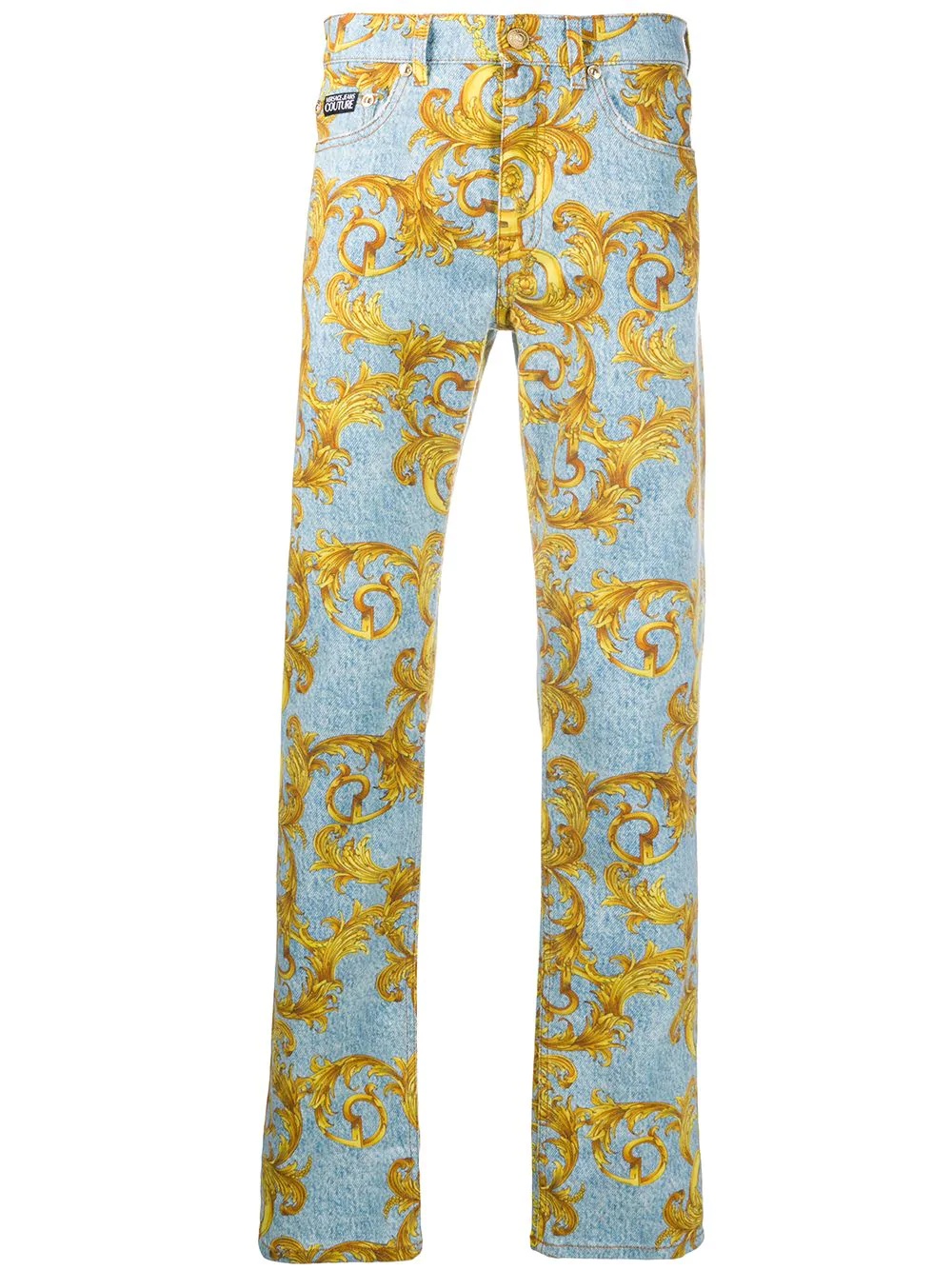 Baroque straight-leg jeans - 1