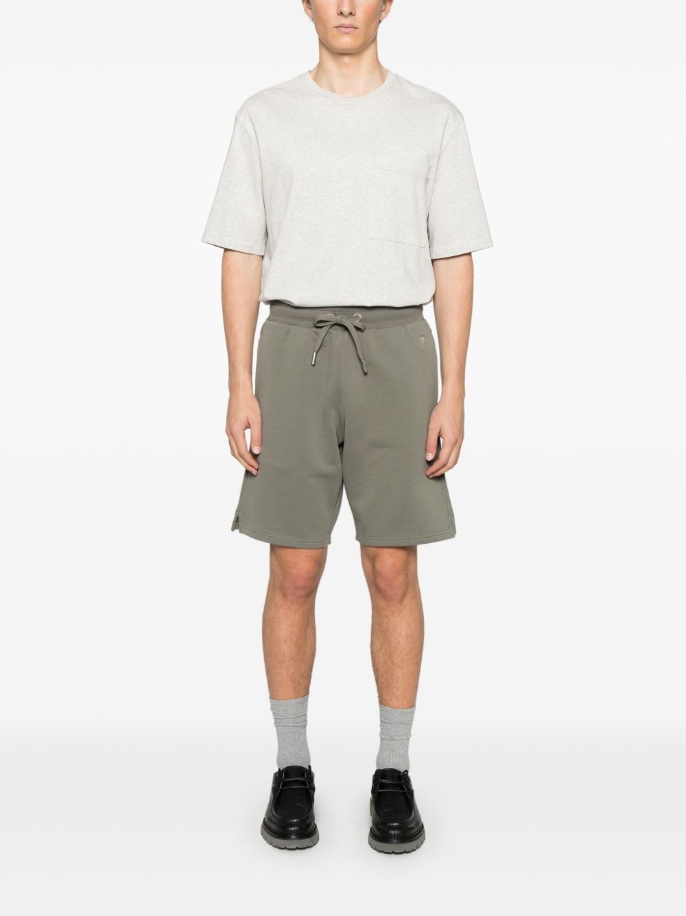 Ami de Coeur-embroidered shorts - 2