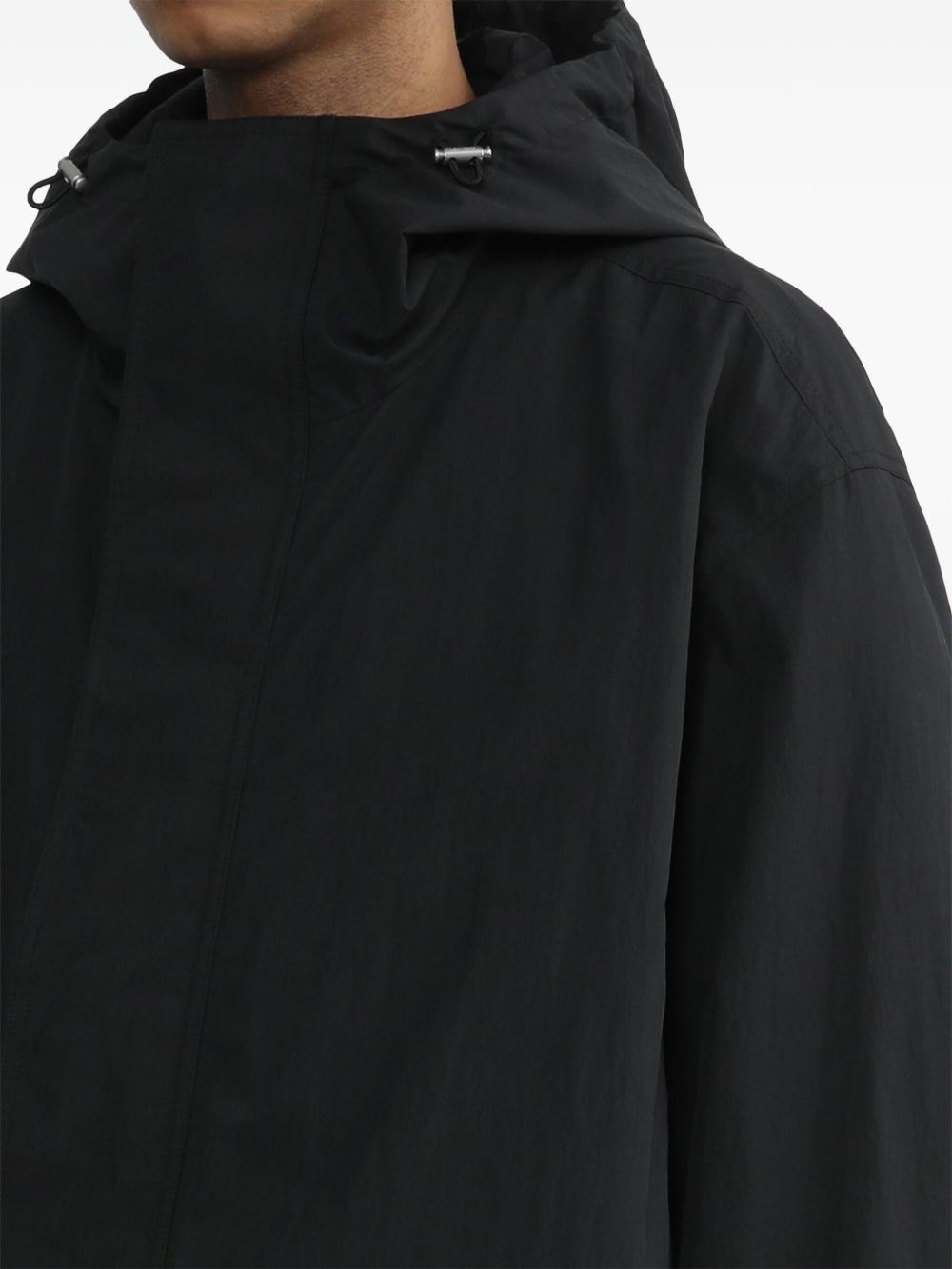 Hooded long sleeve jacket - 5