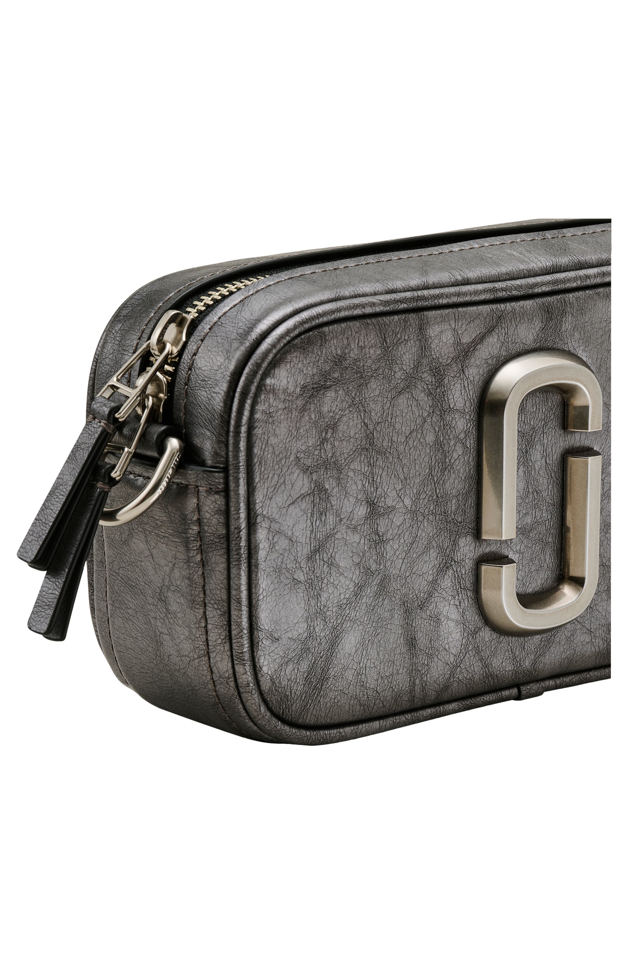 Marc Jacobs The Big Shot Crossbody Bag in Dark Grey at Nordstrom - 7