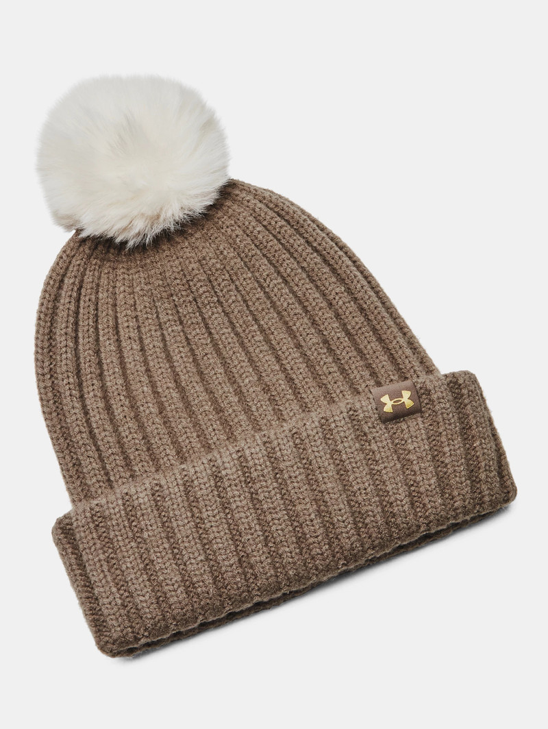Women's UA Halftime Pom Beanie 1