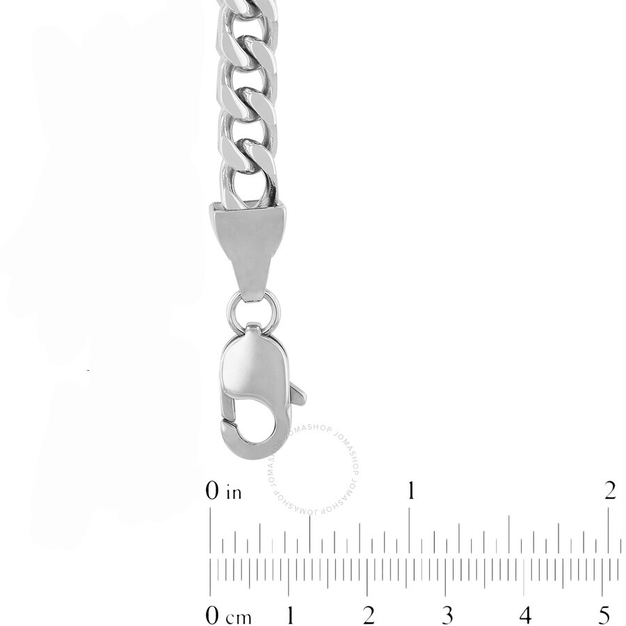 Robert Alton - Robert Alton Polished Stainless Steel Chain and Bracelet Set for Men - 1