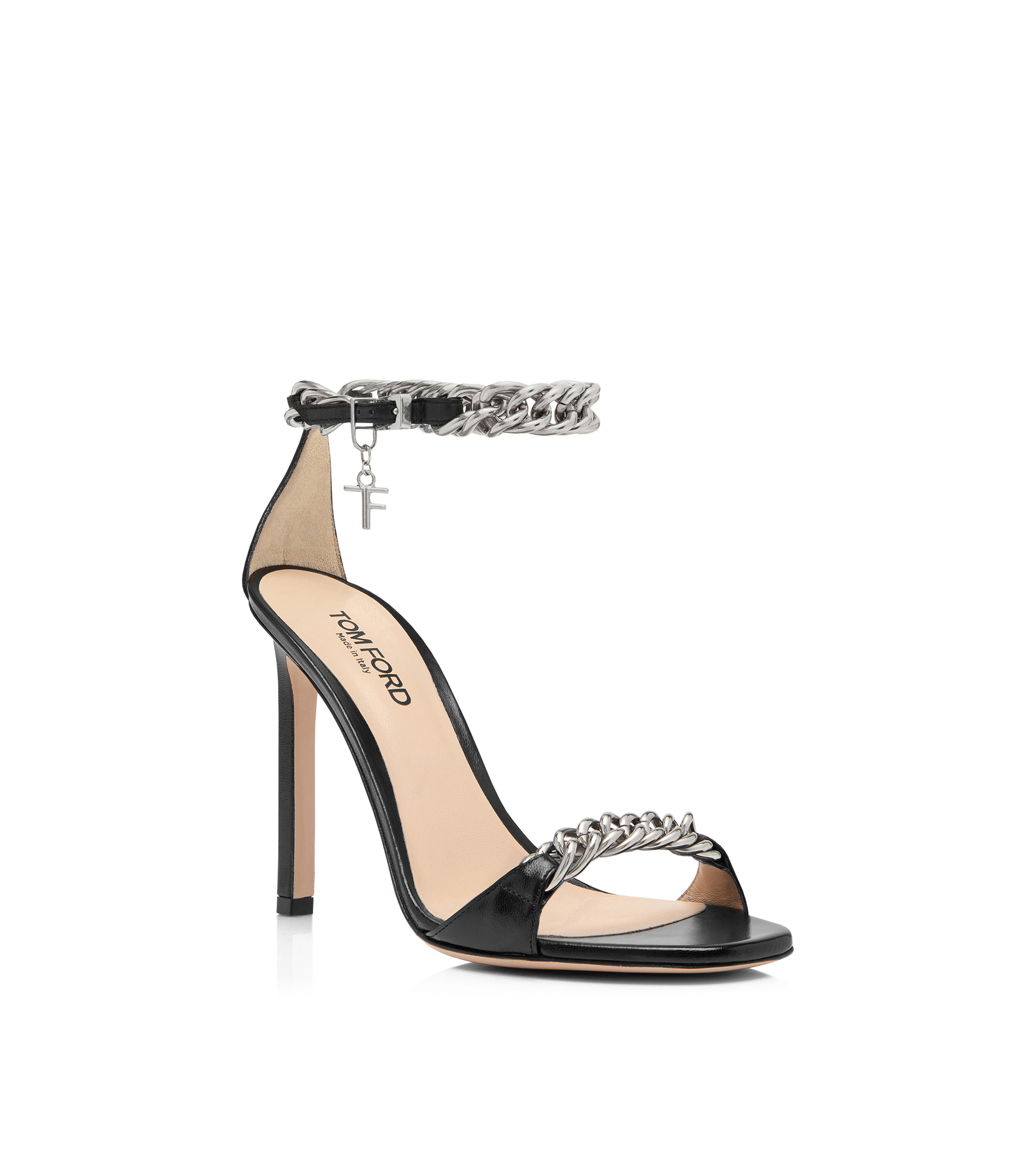 SHINY LEATHER ZENITH SANDAL - 2