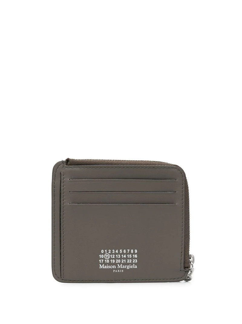 Maison Margiela four-stitch zip wallet outlook