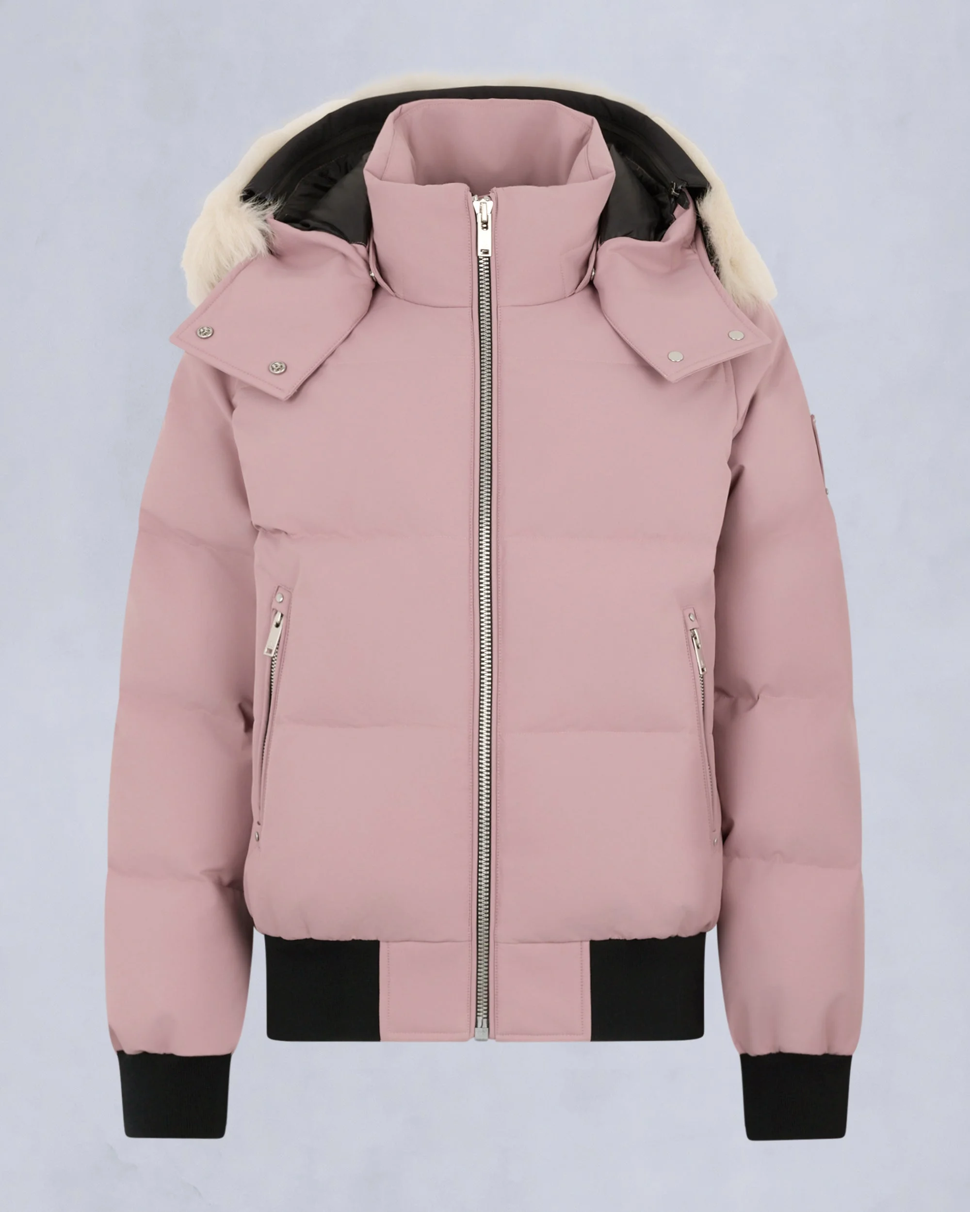 CLOUD SHEARLING BOMBER JACKET - 1
