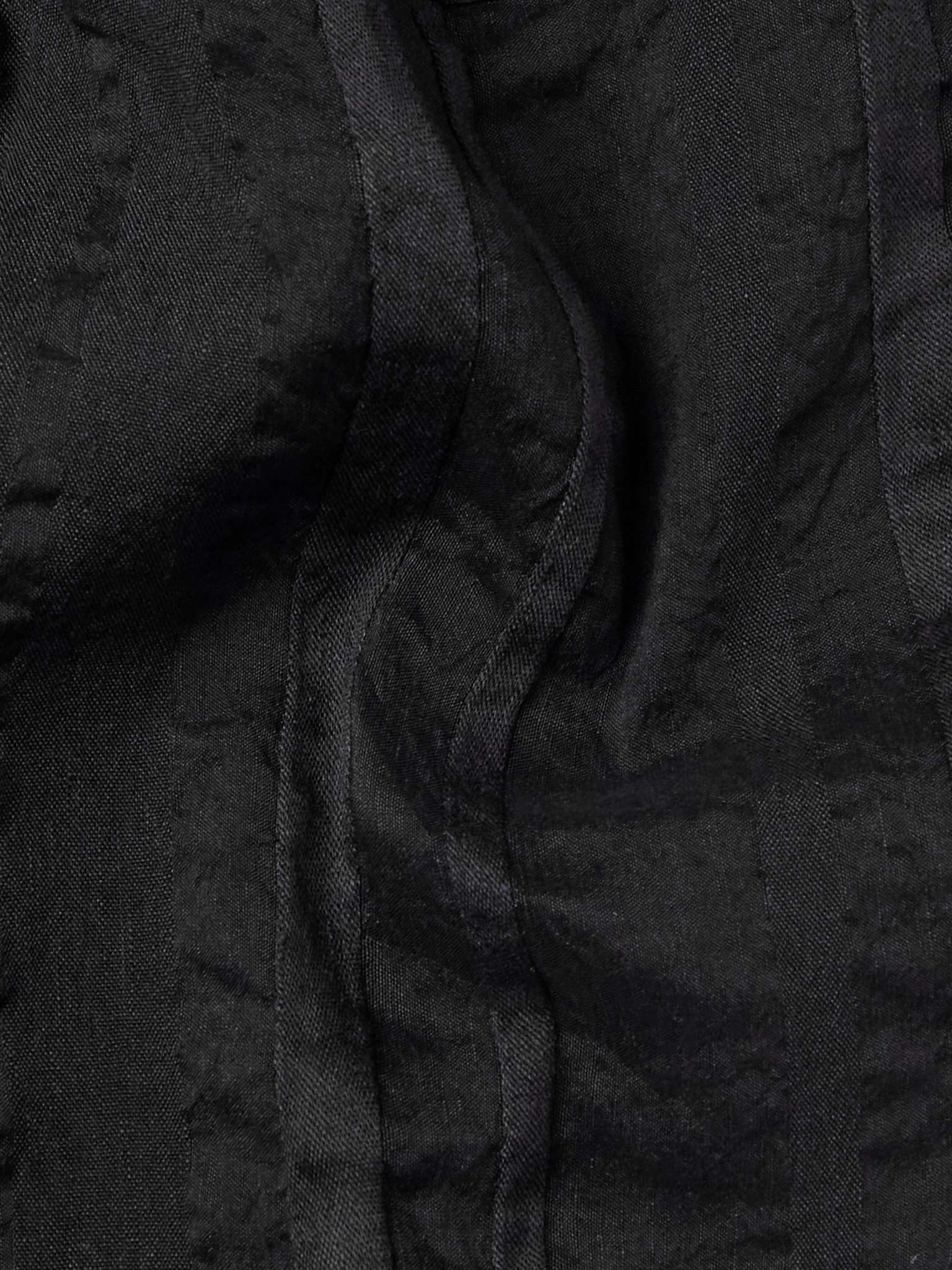Solana Camp-Collar Striped Linen and Cotton-Blend Shirt - 4
