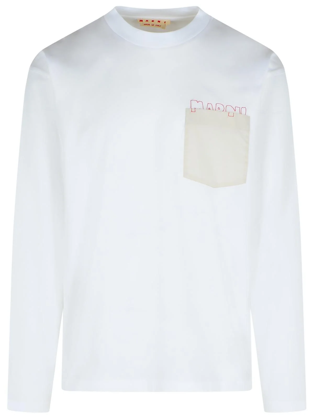 Marni White Cotton T-Shirt Men - 1