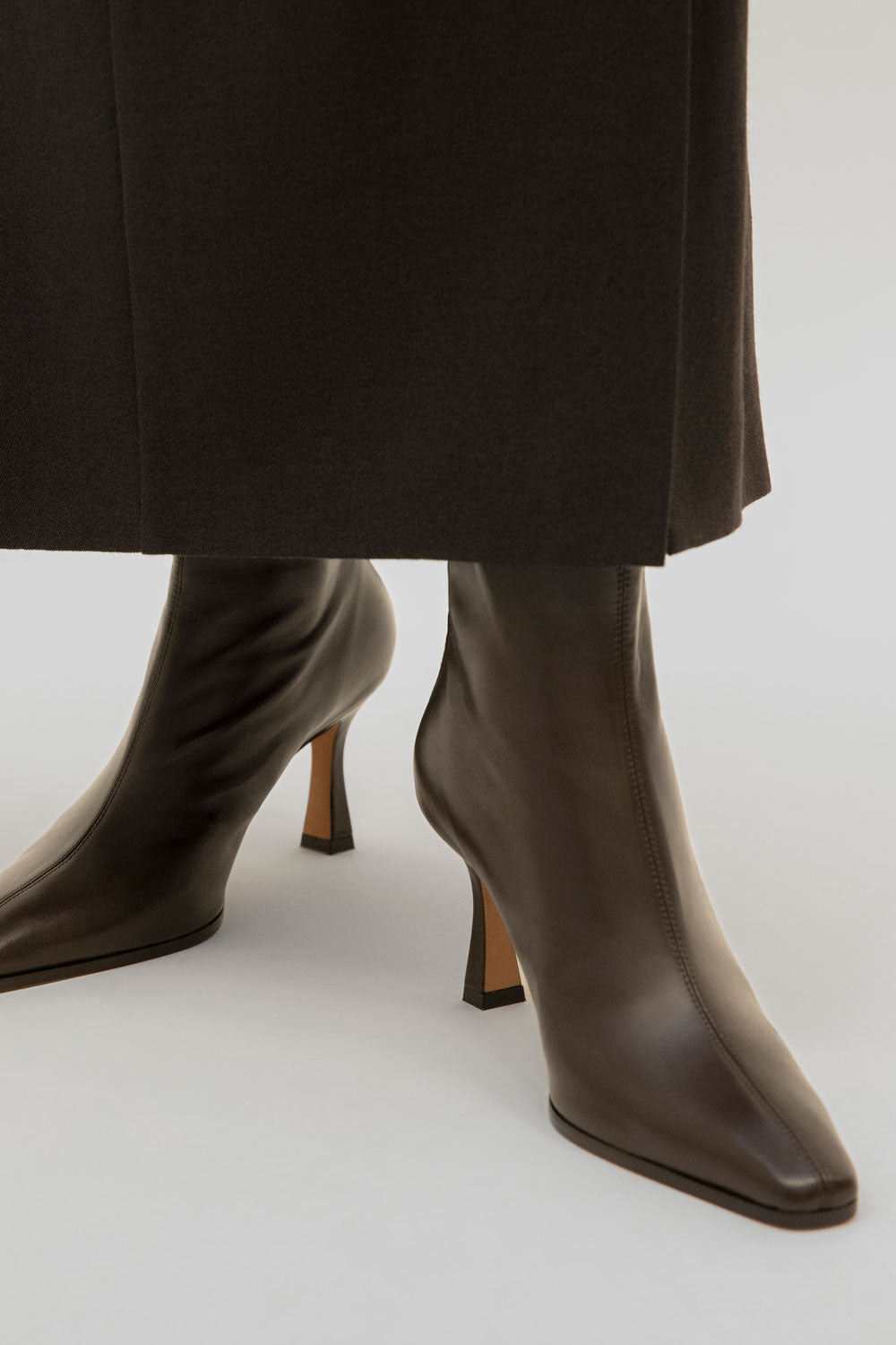 STRETCH BOOT IN ESPRESSO NAPPA - 2