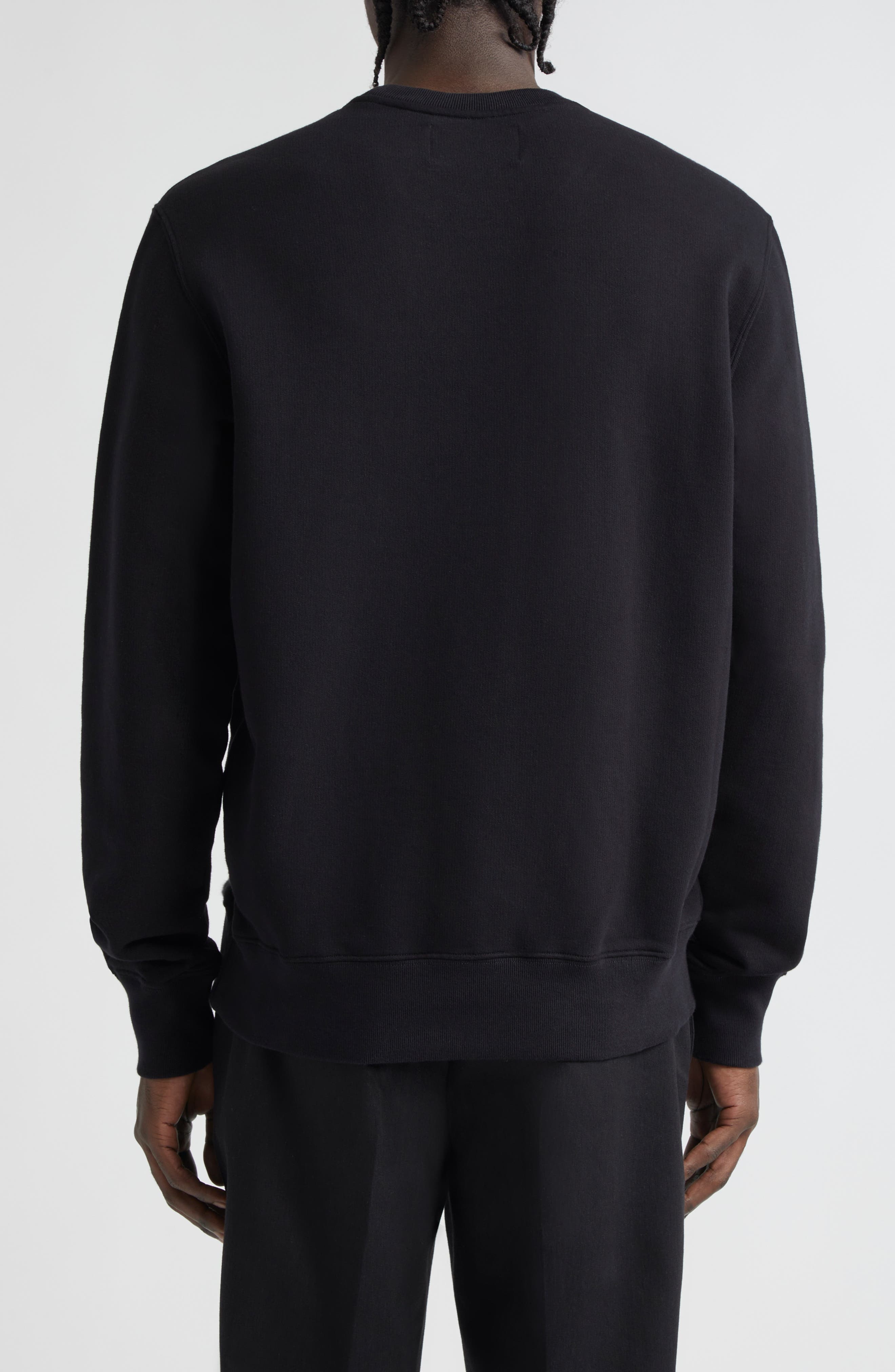 Archibald Star Cotton Crewneck Sweatshirt - 2