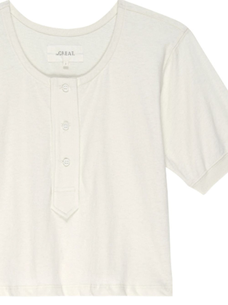 THE GREAT. cotton T-shirt outlook
