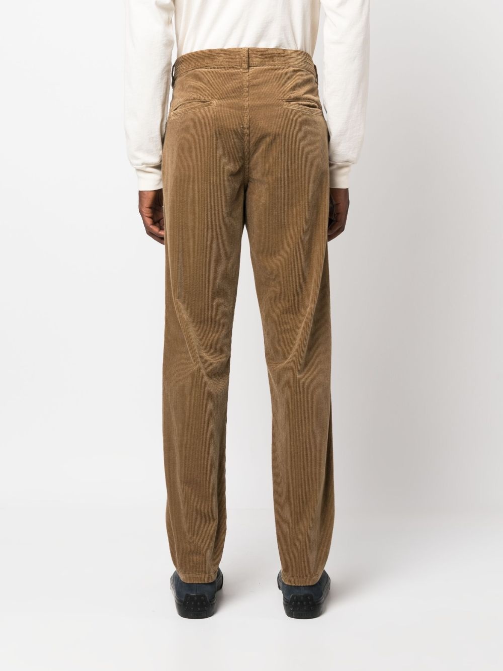 mid-rise corduroy trousers - 4