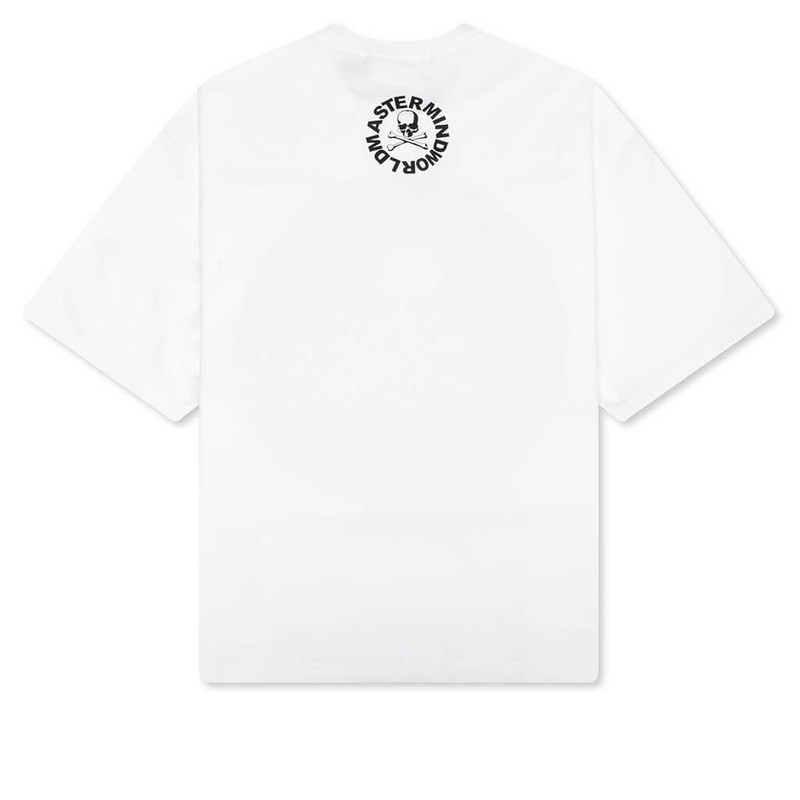 MASTERMIND WORLD CIRCLE T-SHIRT - WHITE outlook