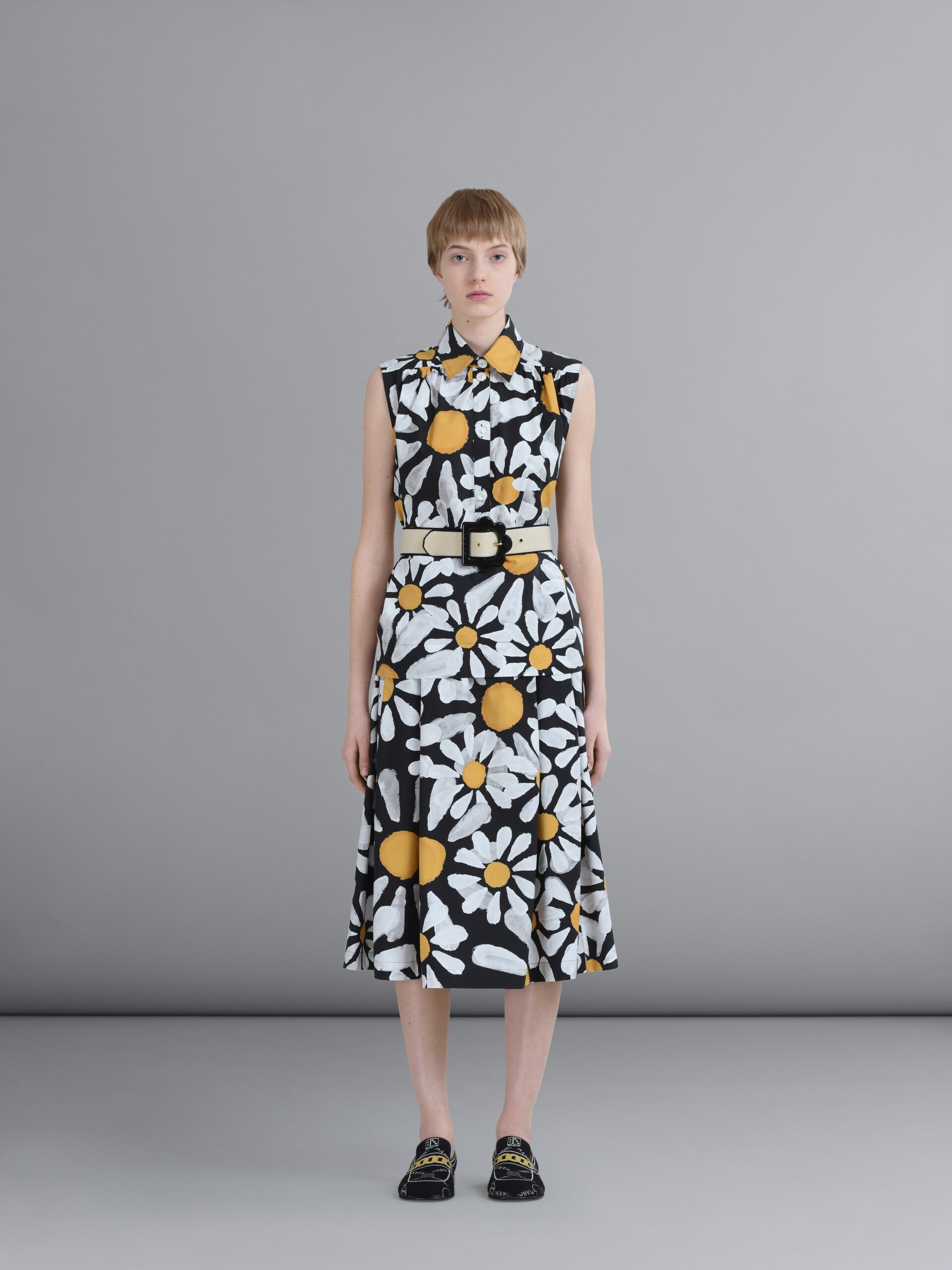 EUPHORIA PRINT POPLIN BALLOON SKIRT - 2