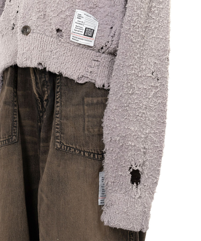 Sun Faded Like Knit Cardigan 15