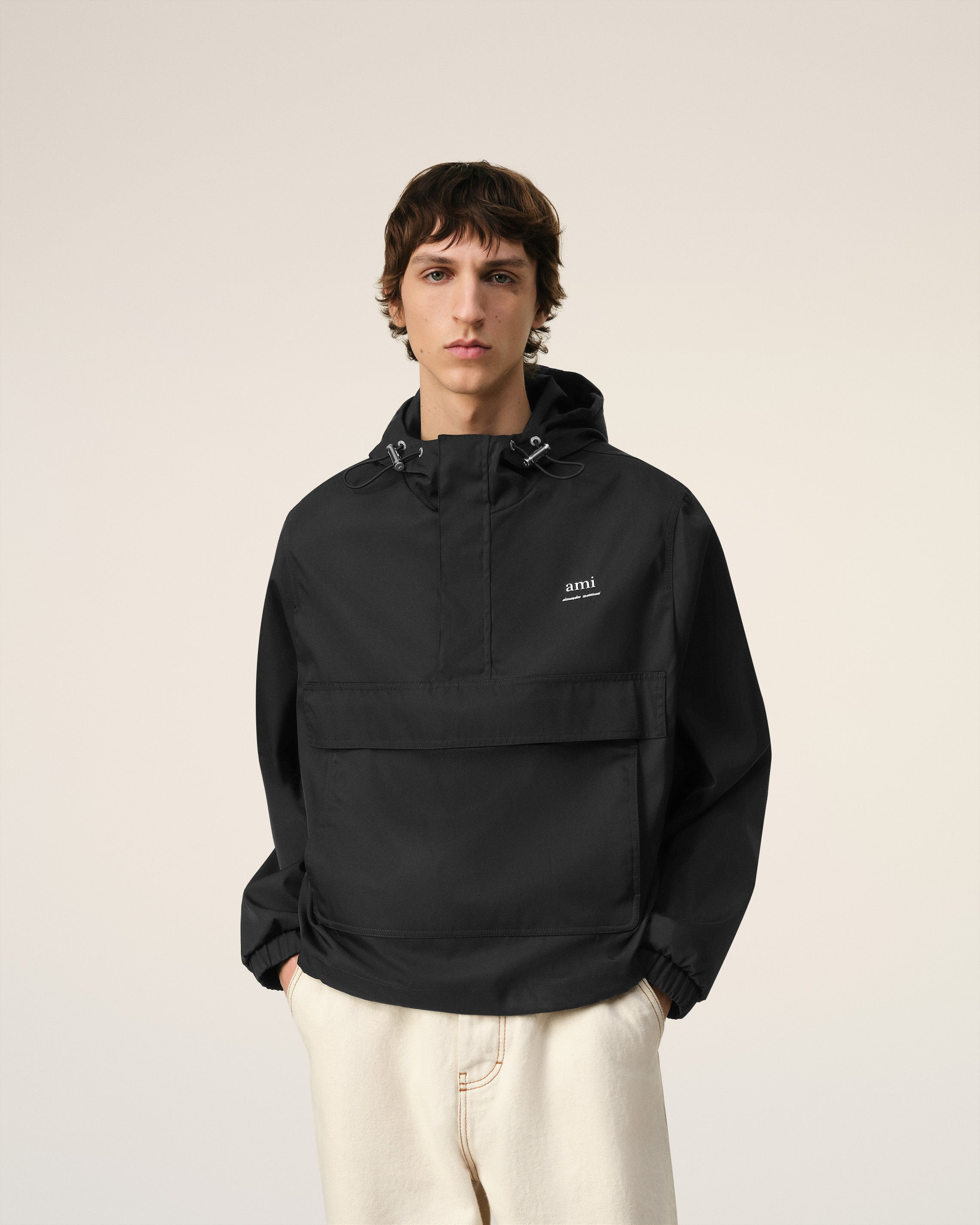HOODED AMI ALEXANDRE MATTIUSSI WINDBREAKER - 3