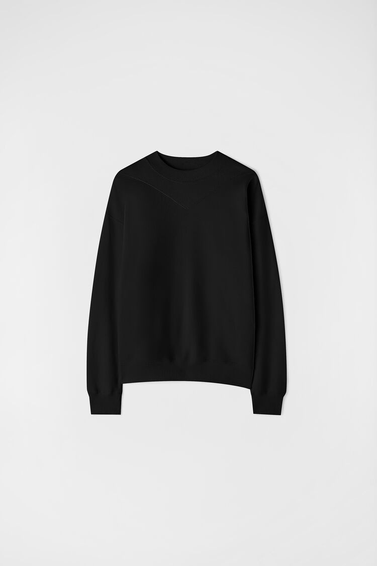 Crew-Neck Sweatshirt - 1