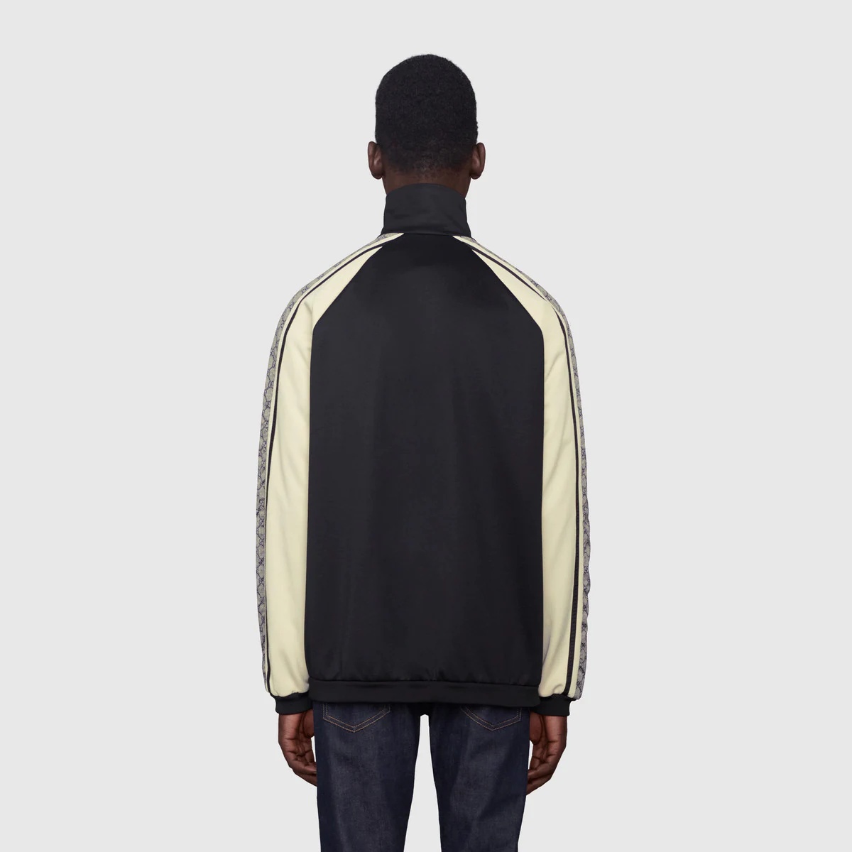 Oversize technical jersey jacket - 4