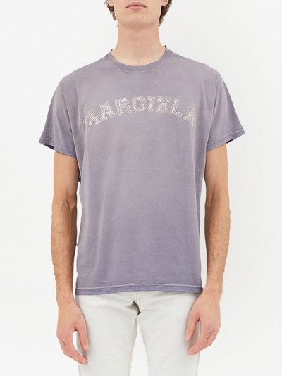 Maison Margiela logo-print short-sleeve T-shirt outlook