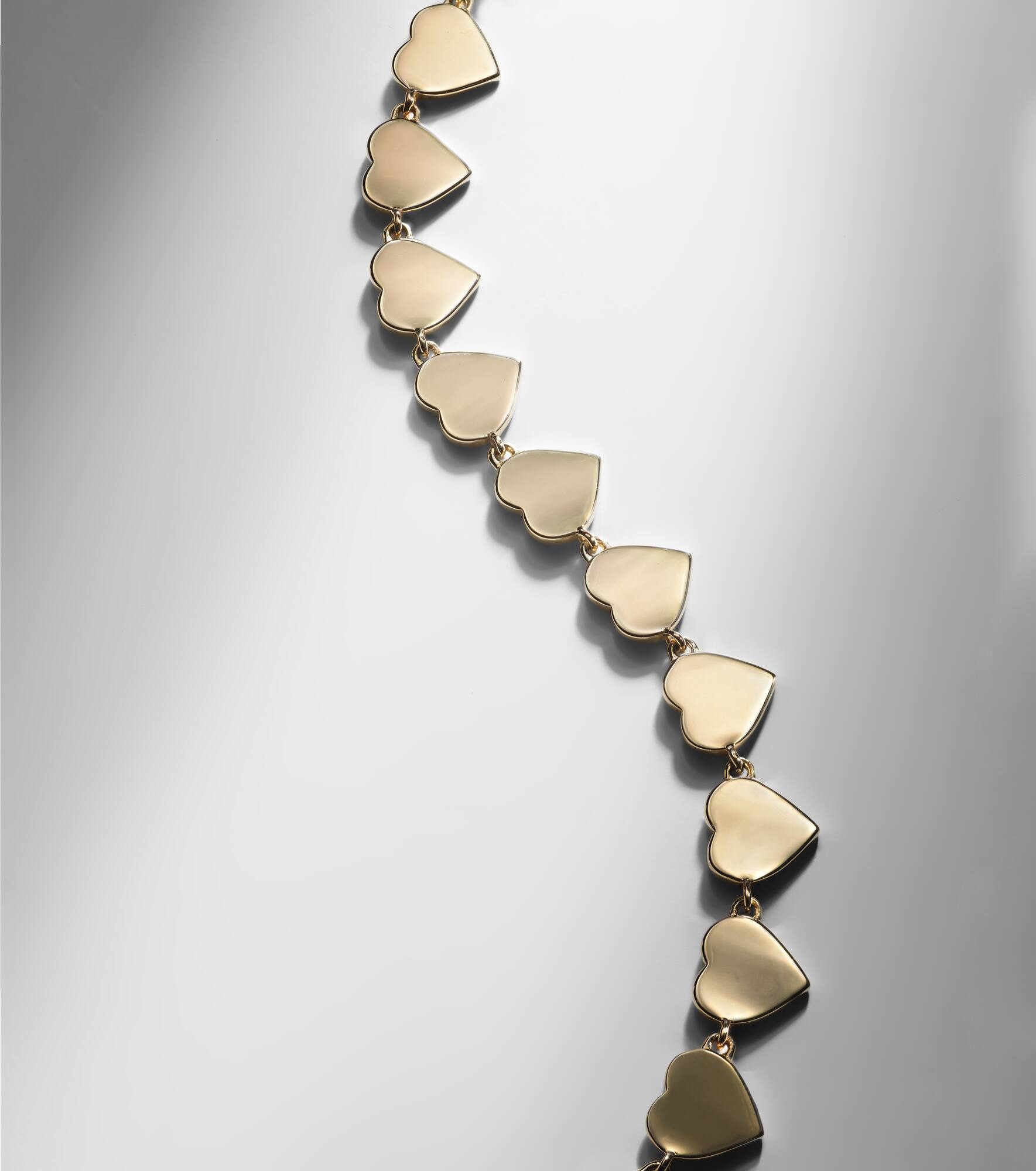 Pure Heart Eternity 14kt gold bracelet - 4