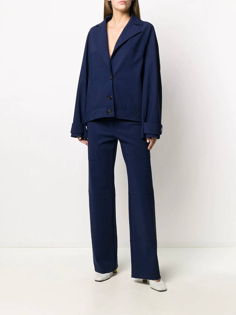 NINA RICCI straight-leg trousers outlook