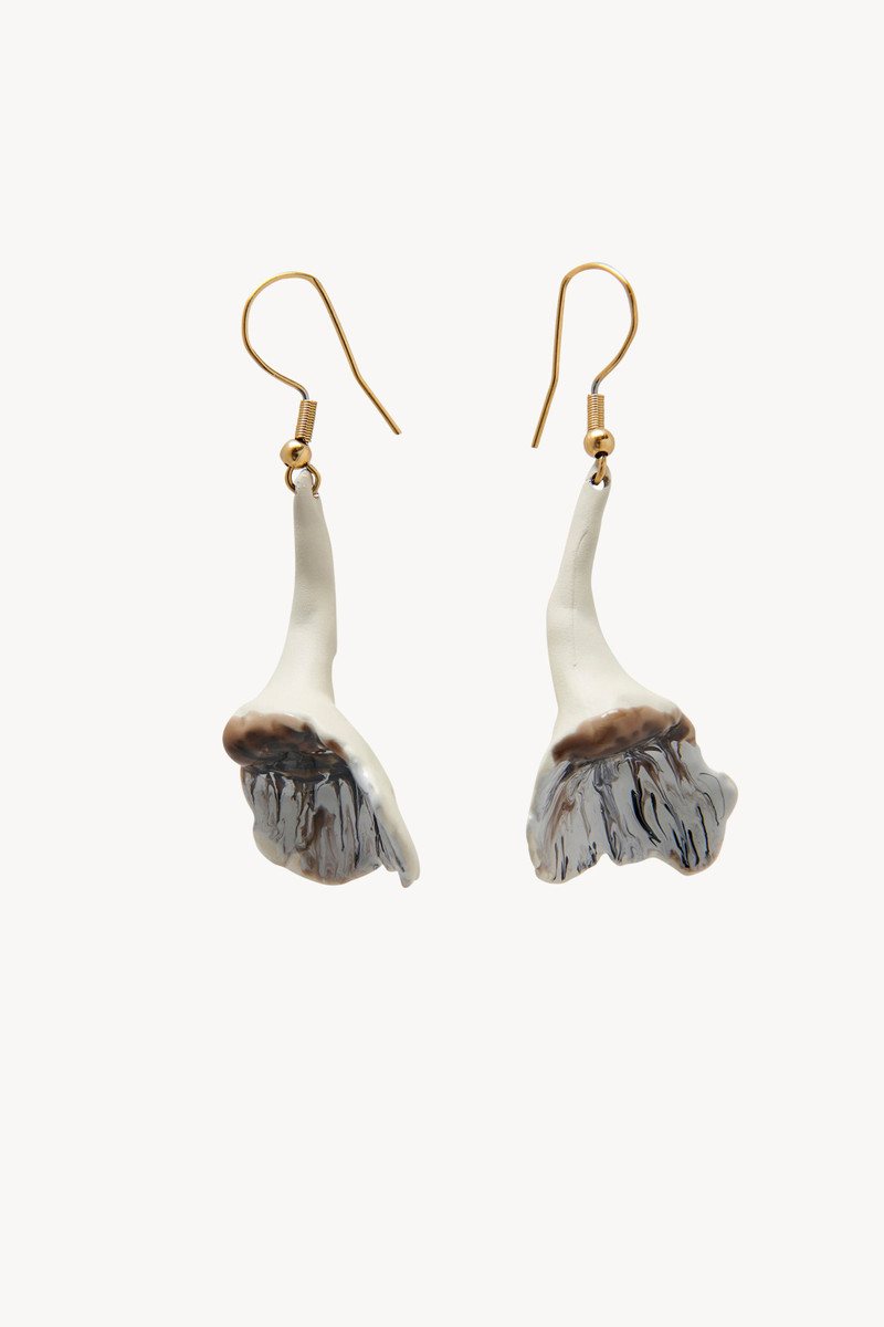 The Row Flower Earring in Brass outlook