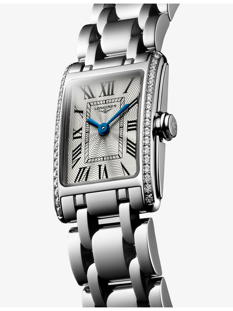 Longines L5.258.0.71.6 Longines DolceVita Stainless-Steel and 0.280ct Diamond Quartz Watch outlook