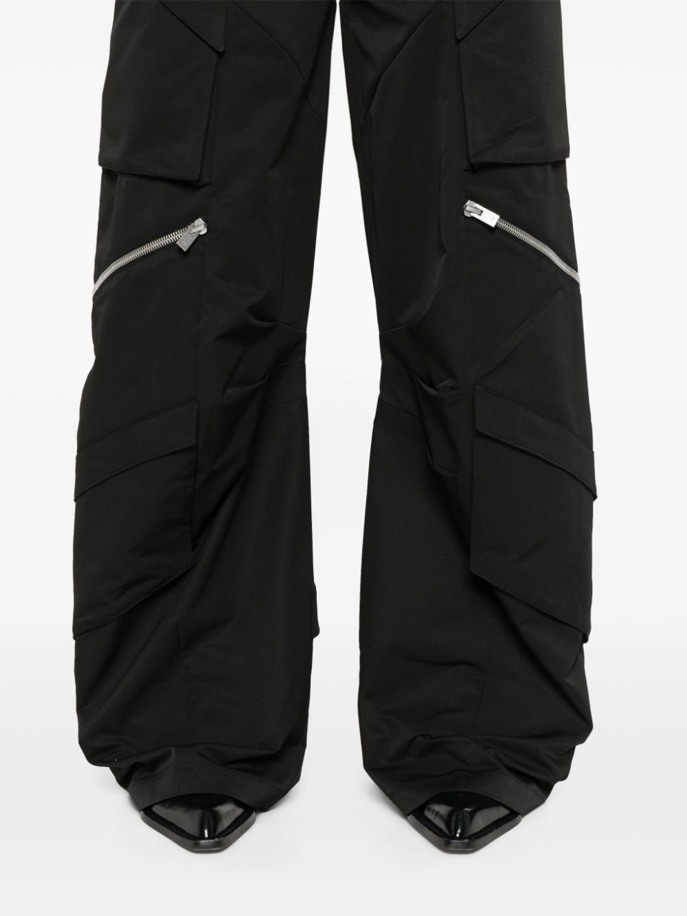 cotton straight trousers - 5