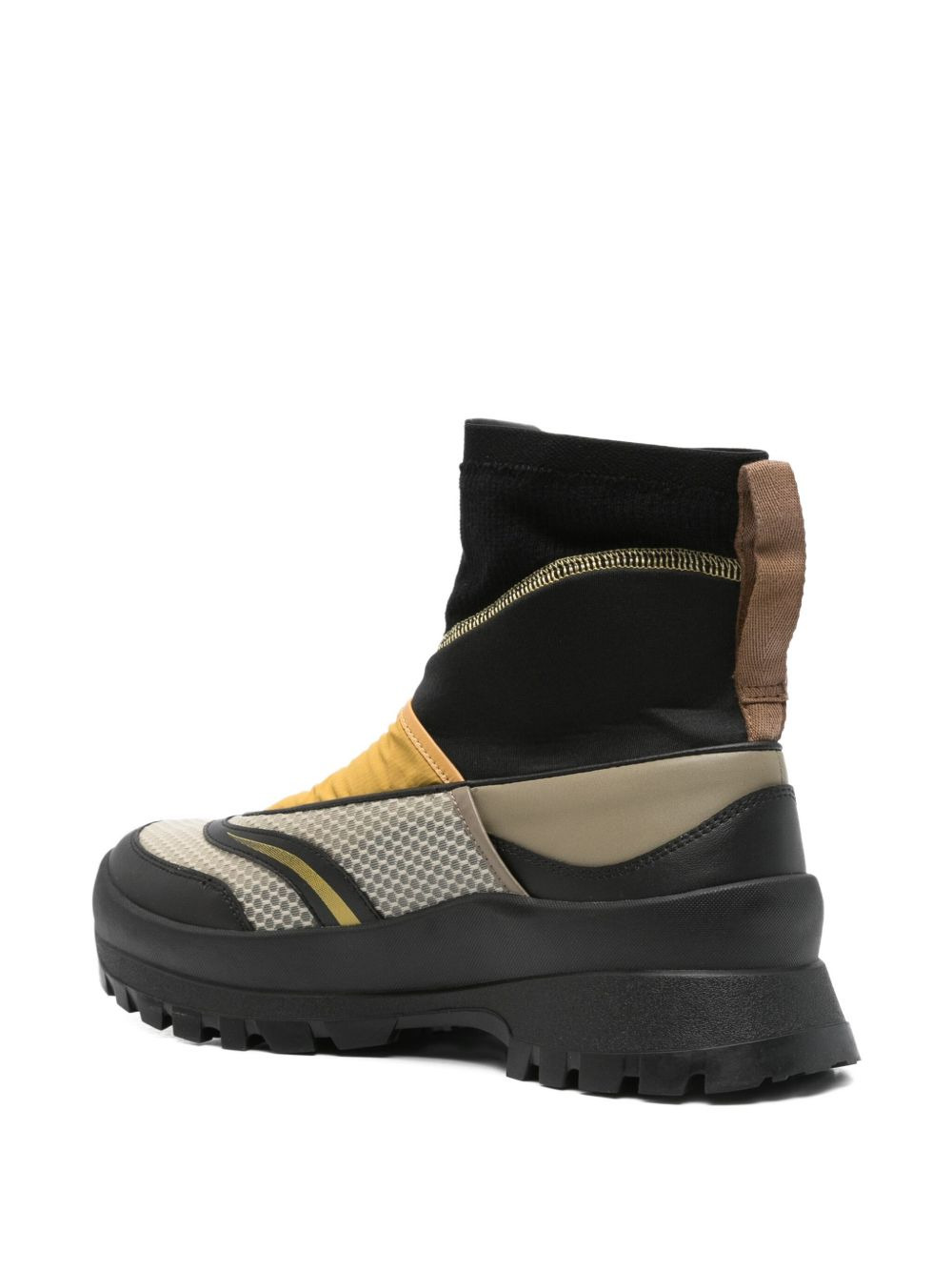 zip-up mesh sneakers - 3