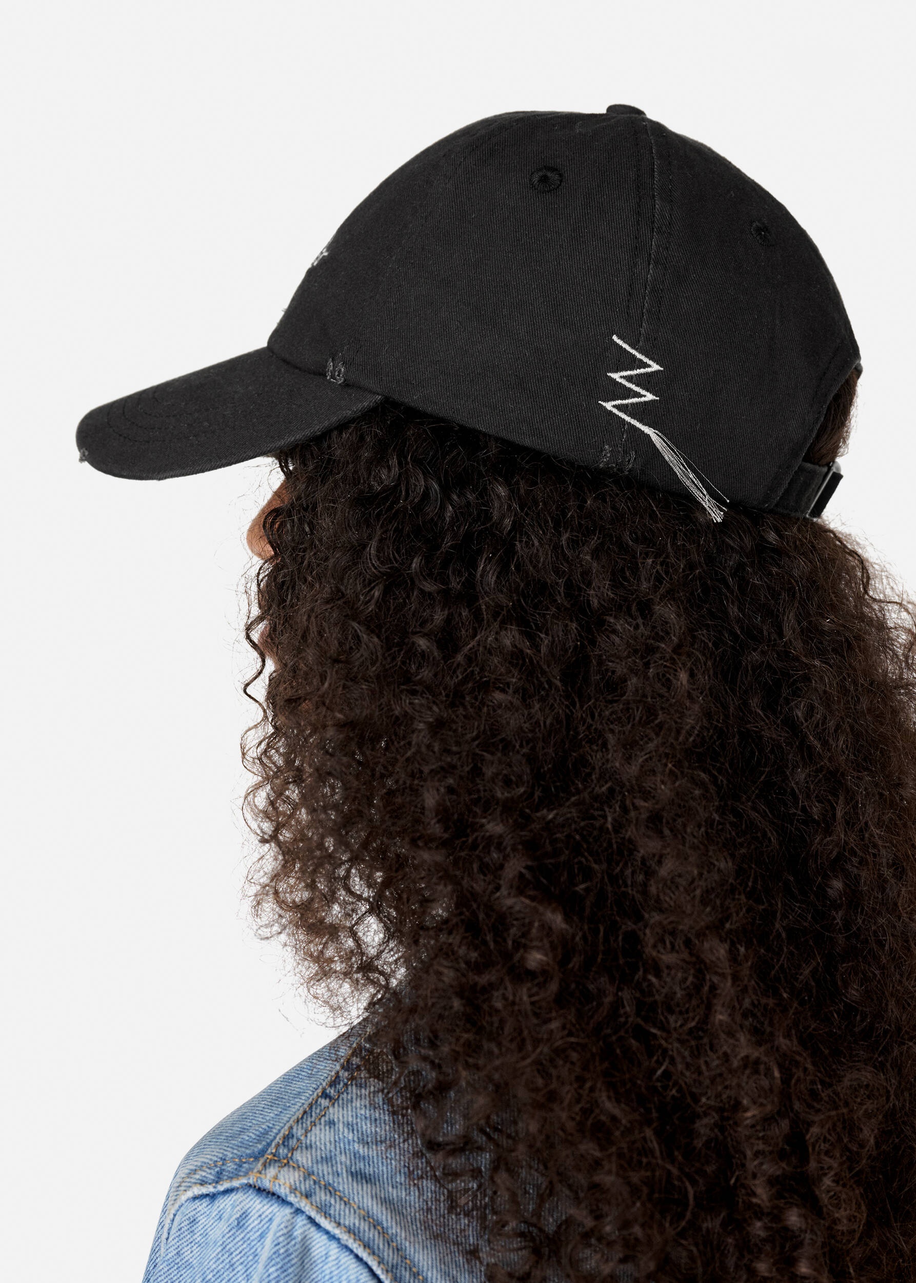 Seam Distressed Cap - 2