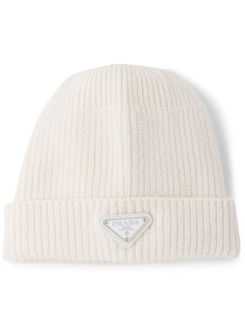 triangle-logo beanie - 1