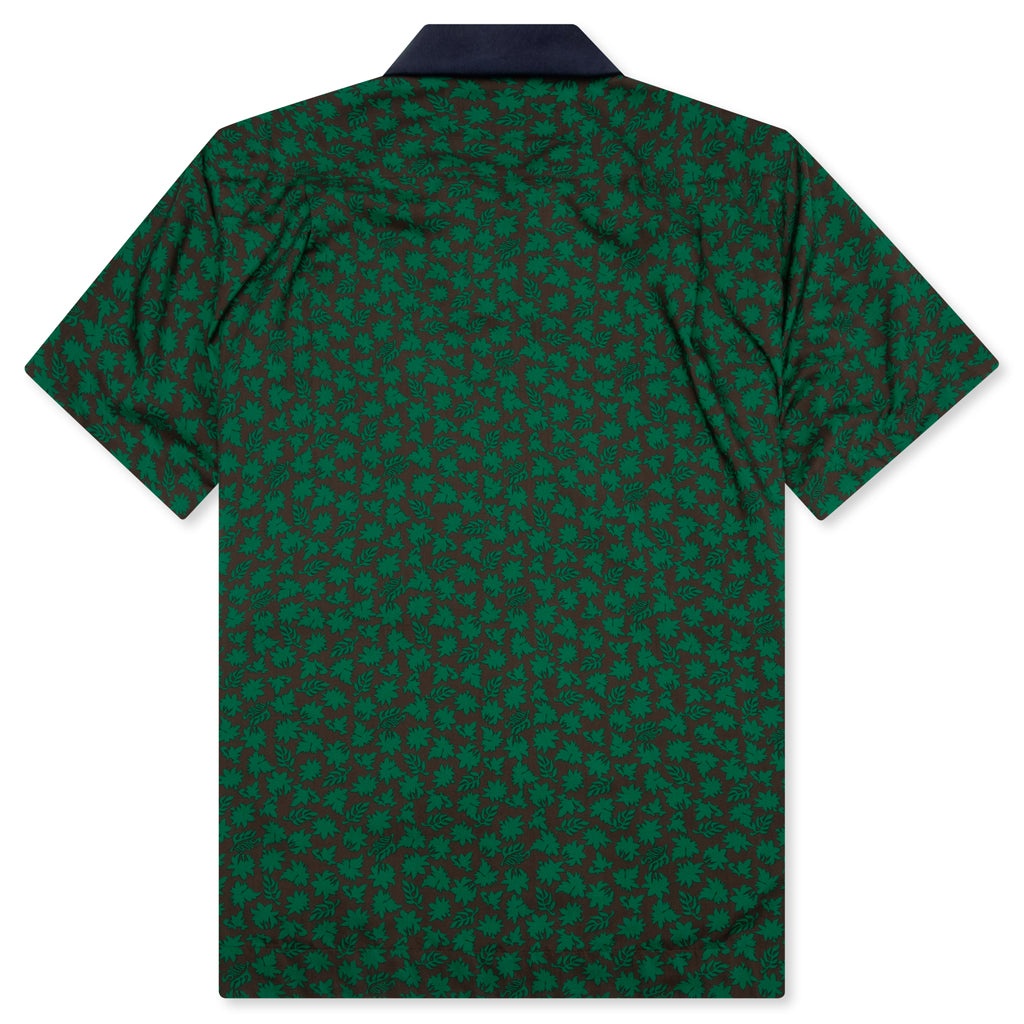 FLORAL PRINT SHIRT - GREEN - 2