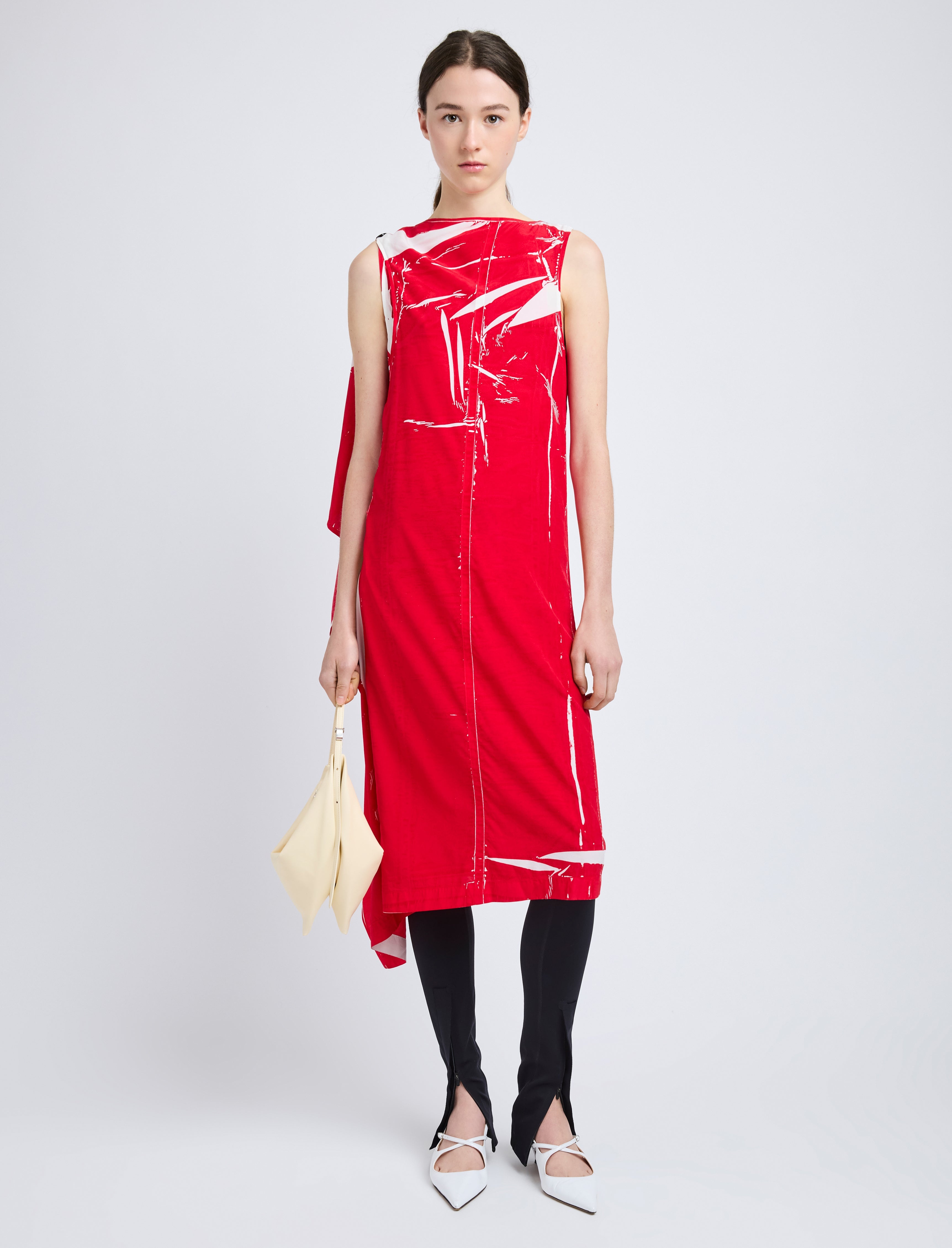 Ondine Dress in Garment Printed Silk Viscose - 2