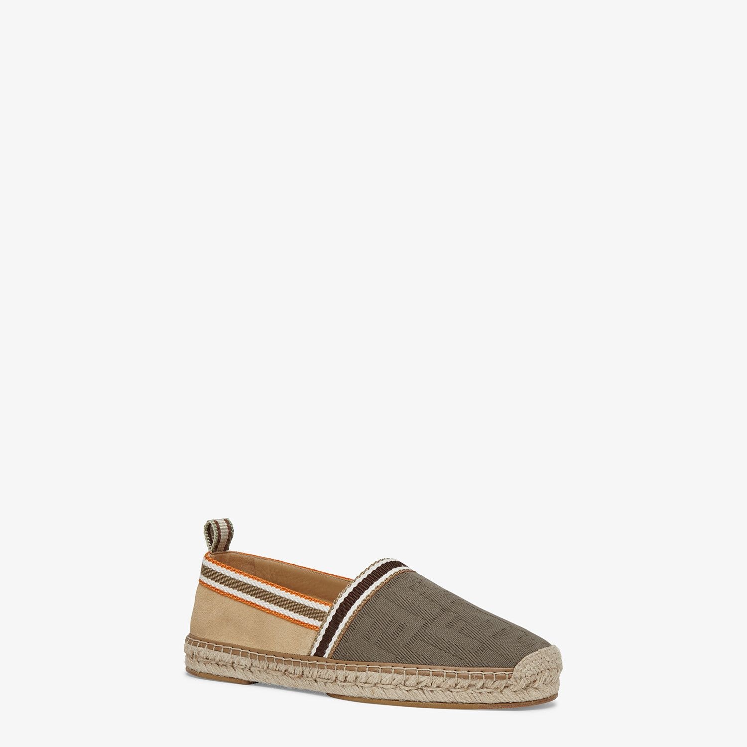 Espadrilles in canvas and multicolor suede - 2