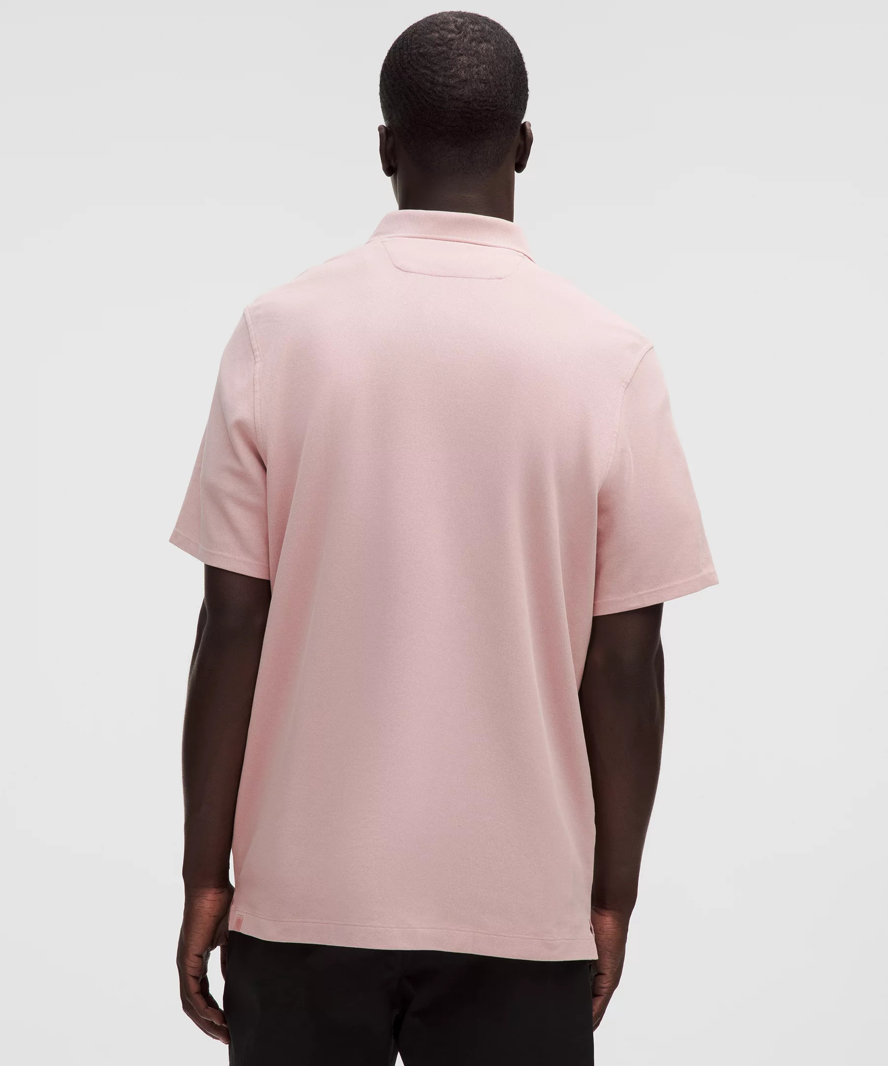 Cotton Pique Short-Sleeve Polo Shirt - 3
