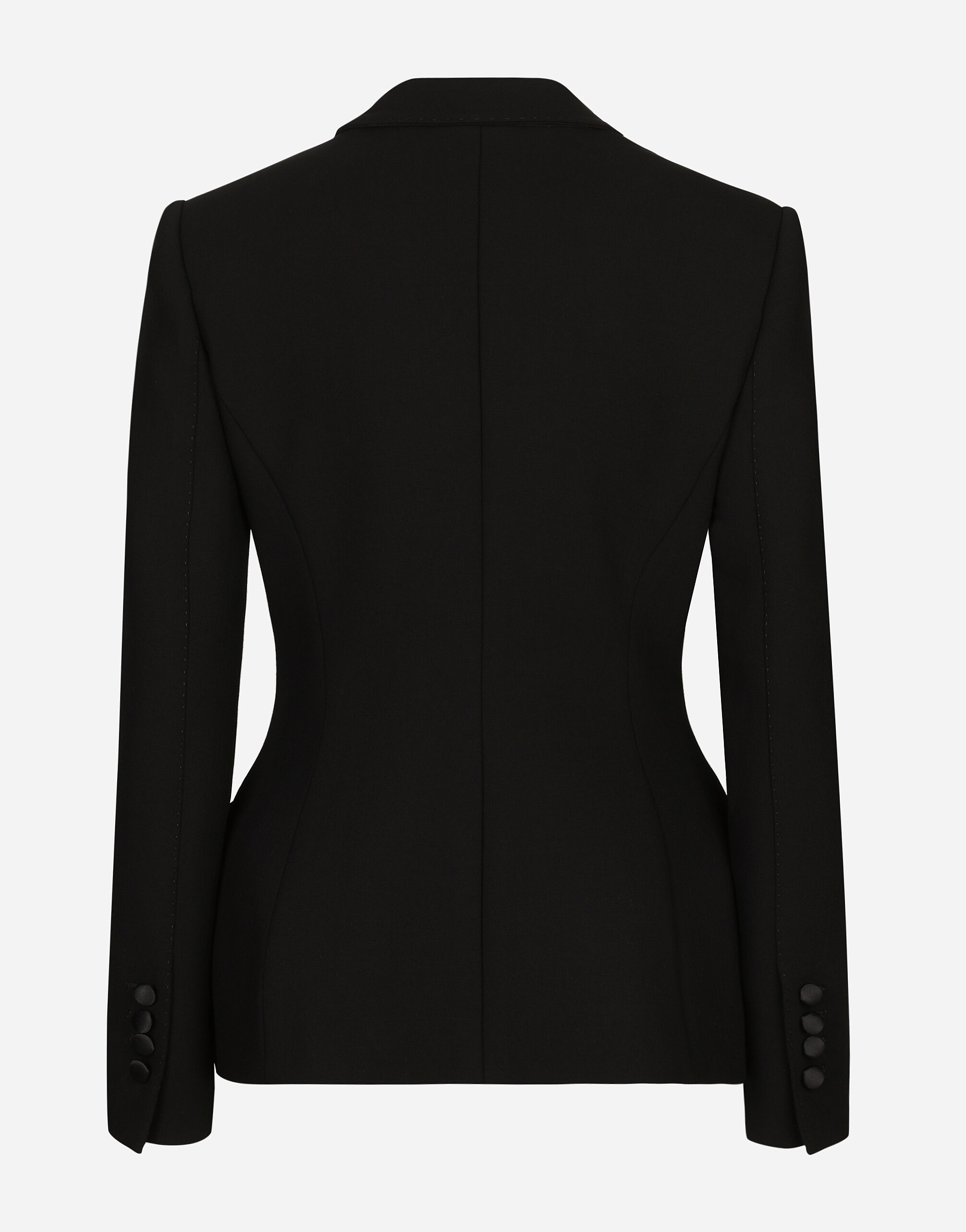 Double-breasted wool Dolce jacket with padded sides - 2