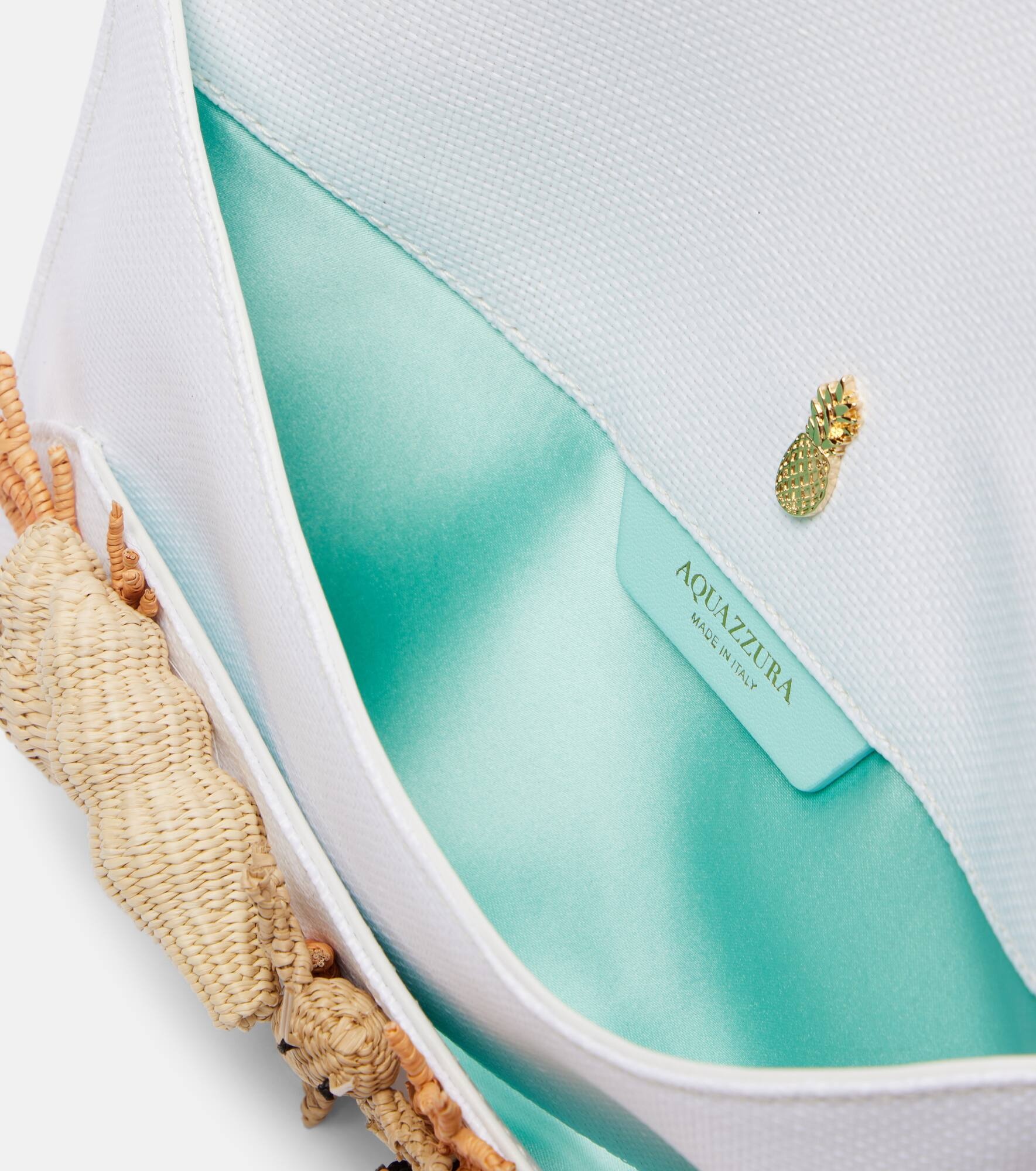 Marea raffia-effect clutch - 3