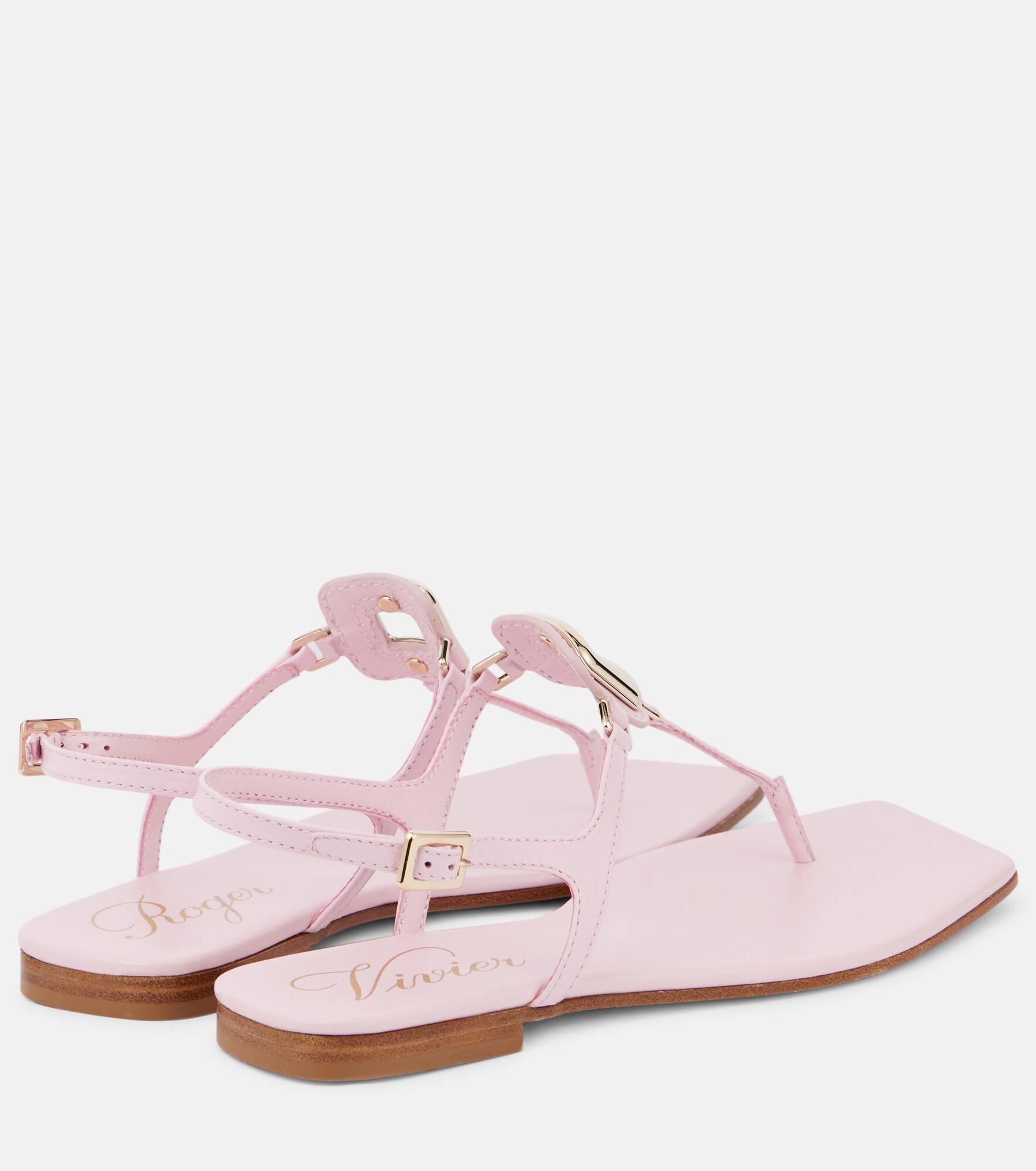 Viv' By The Sea leather thong sandals - 2