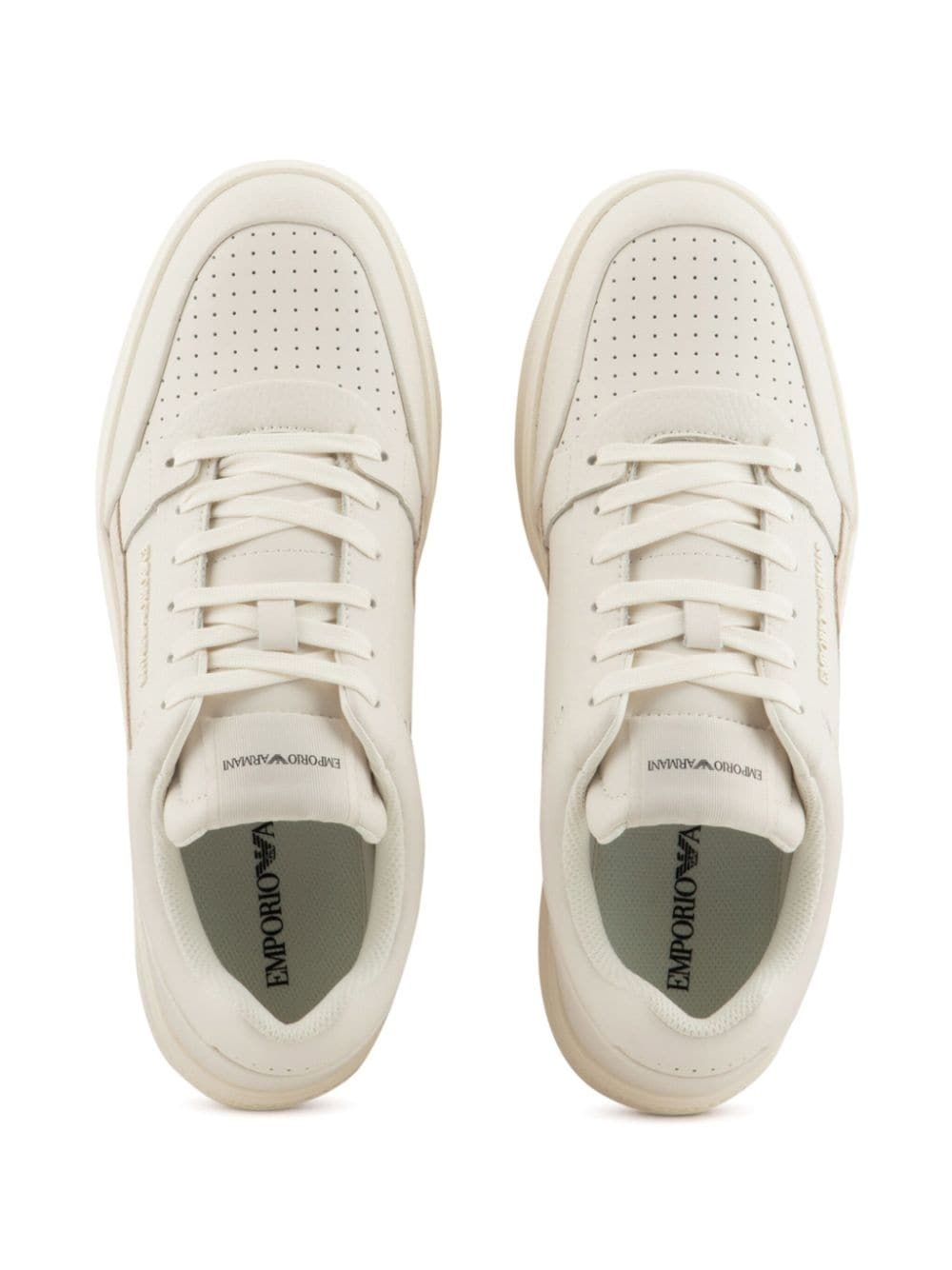 ASV regenerated leather low-top sneakers - 4